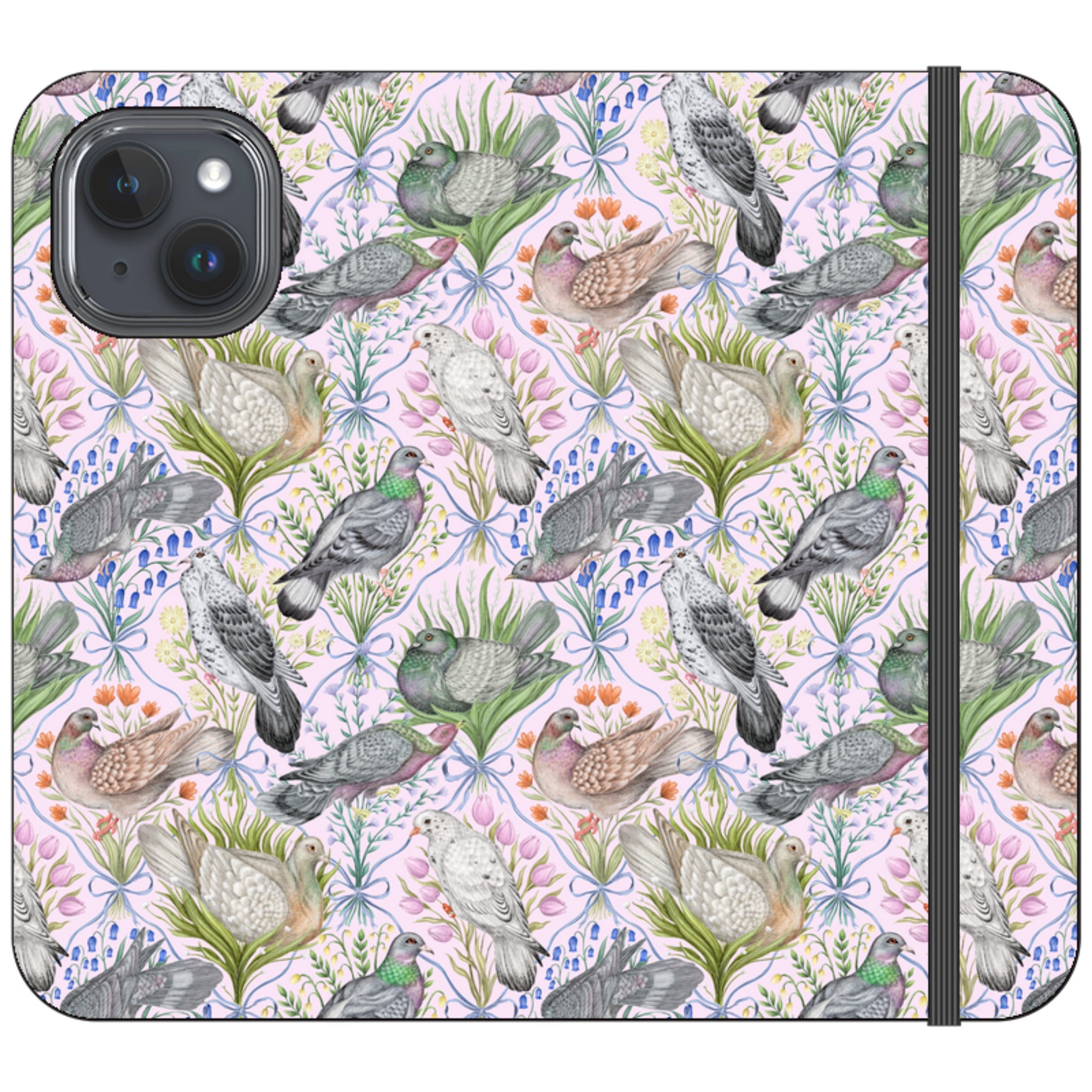 Pigeon Pals Wallet Case By Catherine Rowe