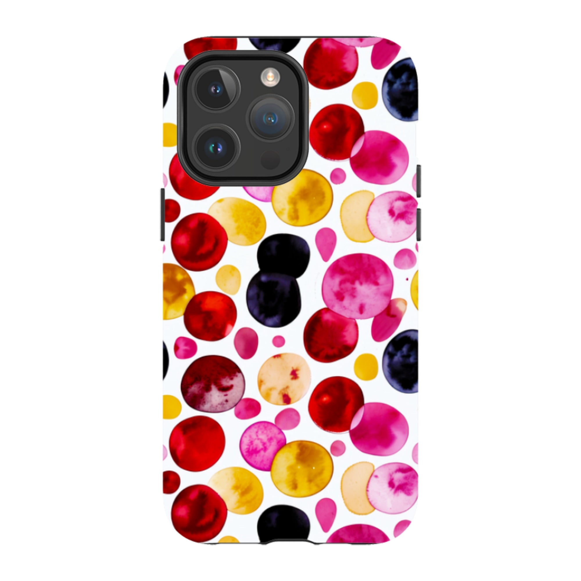 iPhone MagSafe Tough Case - Colour Moon Polka