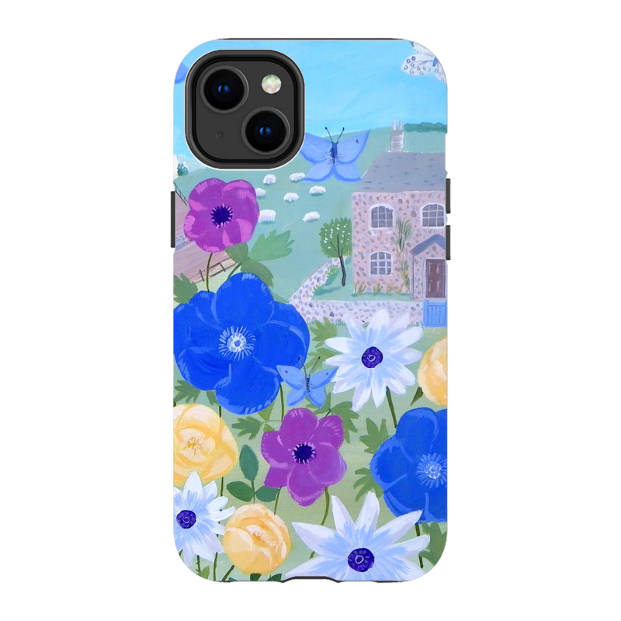 iPhone Tough Case - Cottage By Mary Stubberfield