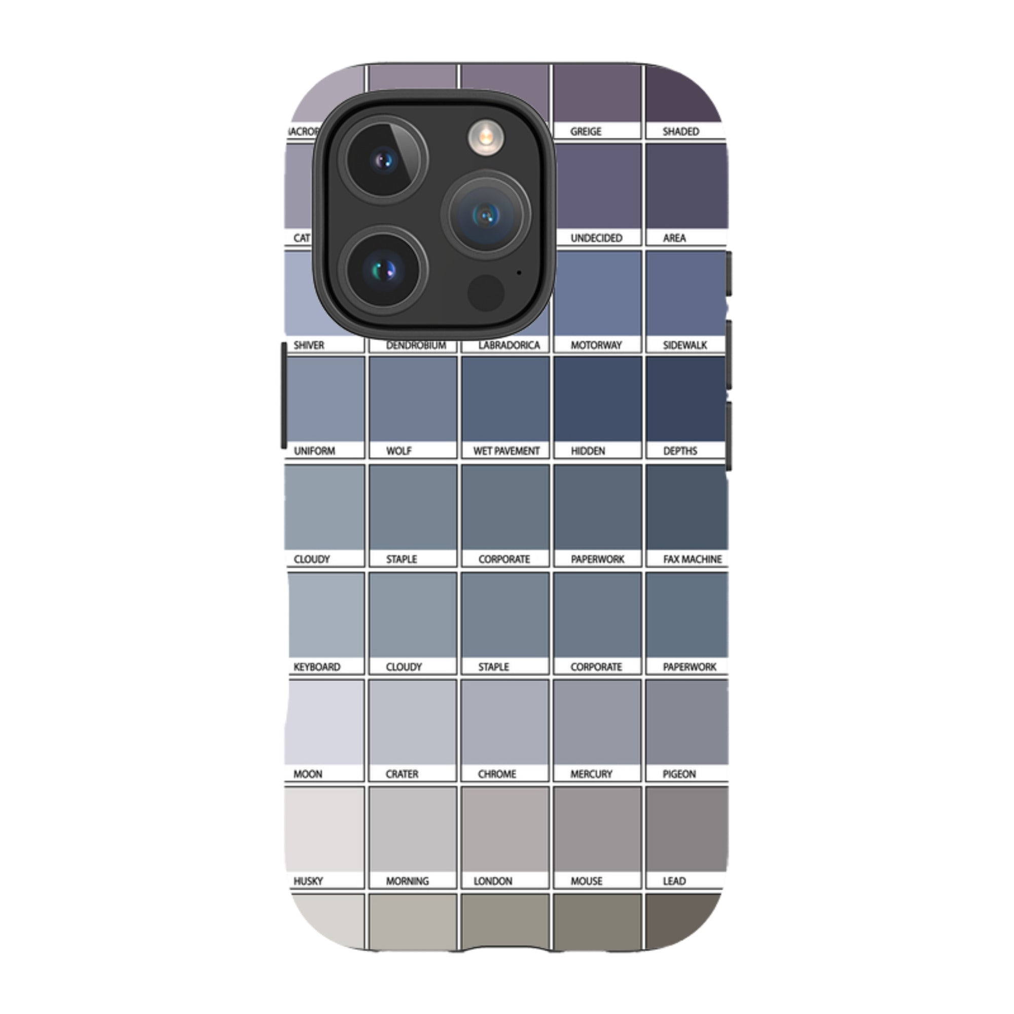 iPhone MagSafe Tough Case -  Grey Chromology By Kitty Joseph