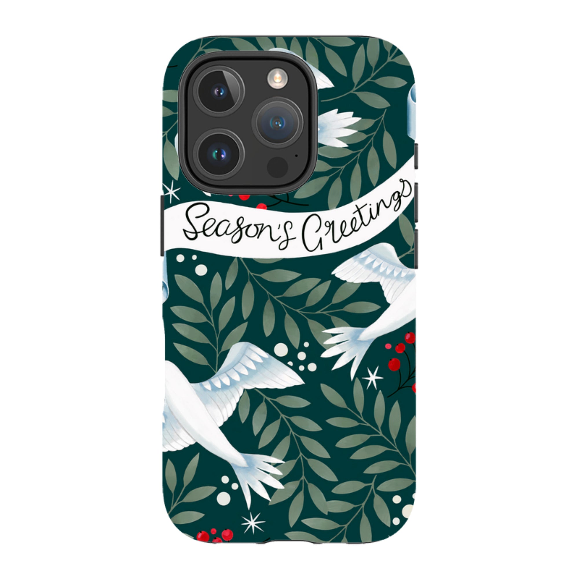 iPhone Tough Case - Seasons Greetings By Bex Parkin