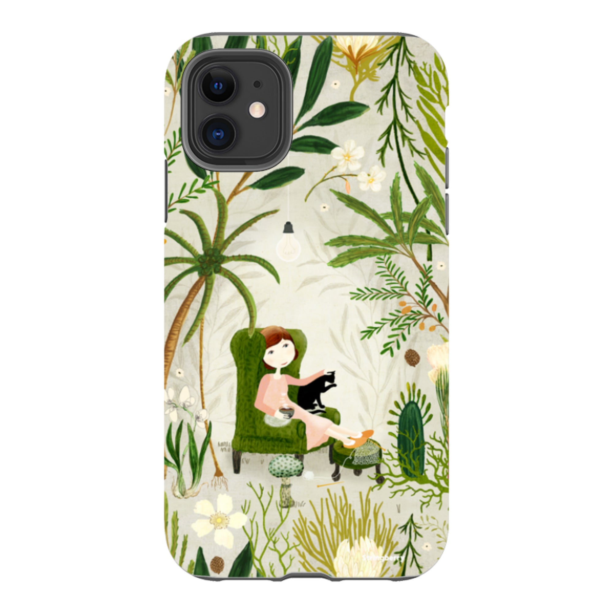 iPhone Tough Case - Imaginarium Garden II By Katherine Quinn