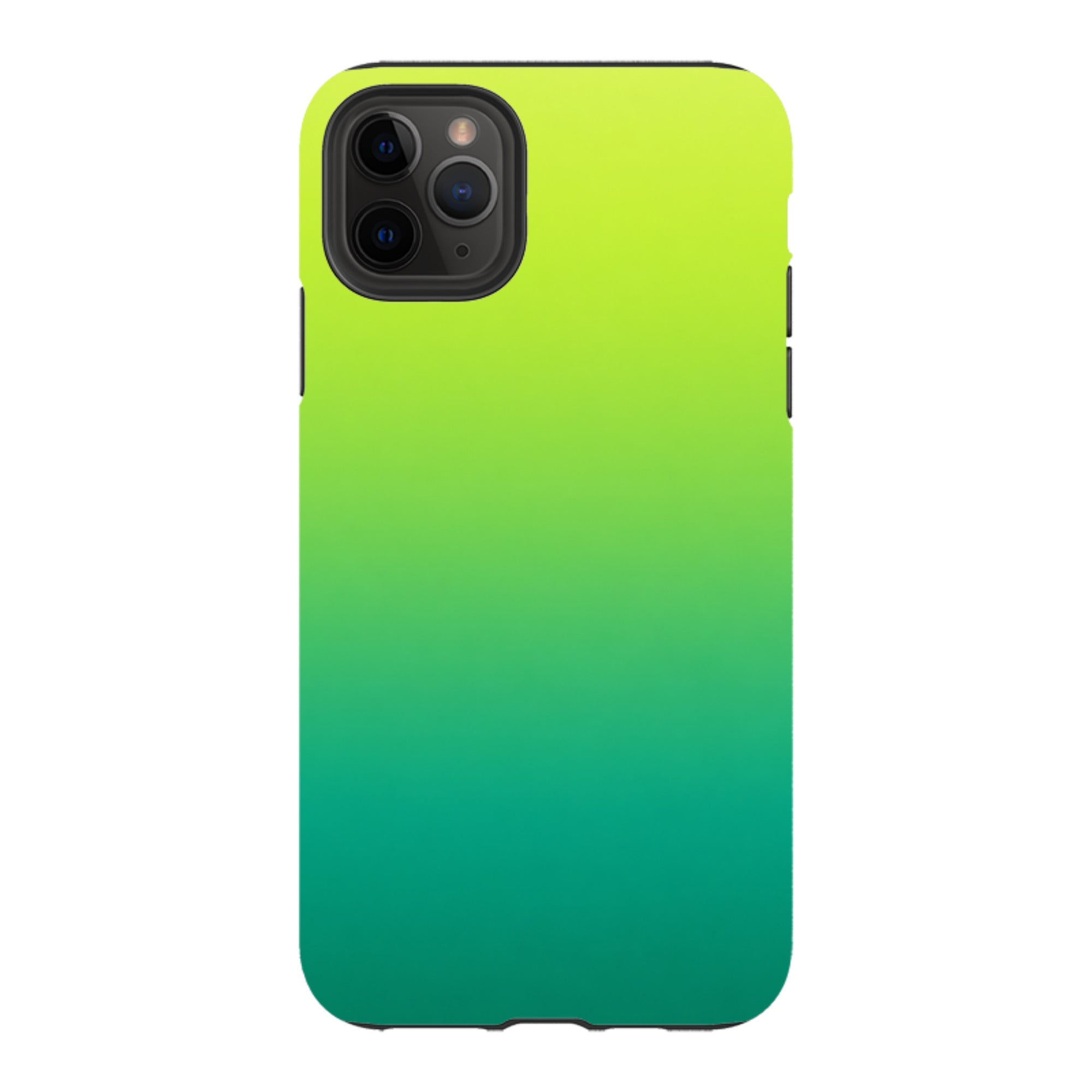 iPhone Tough Case - Lime Green Ombre