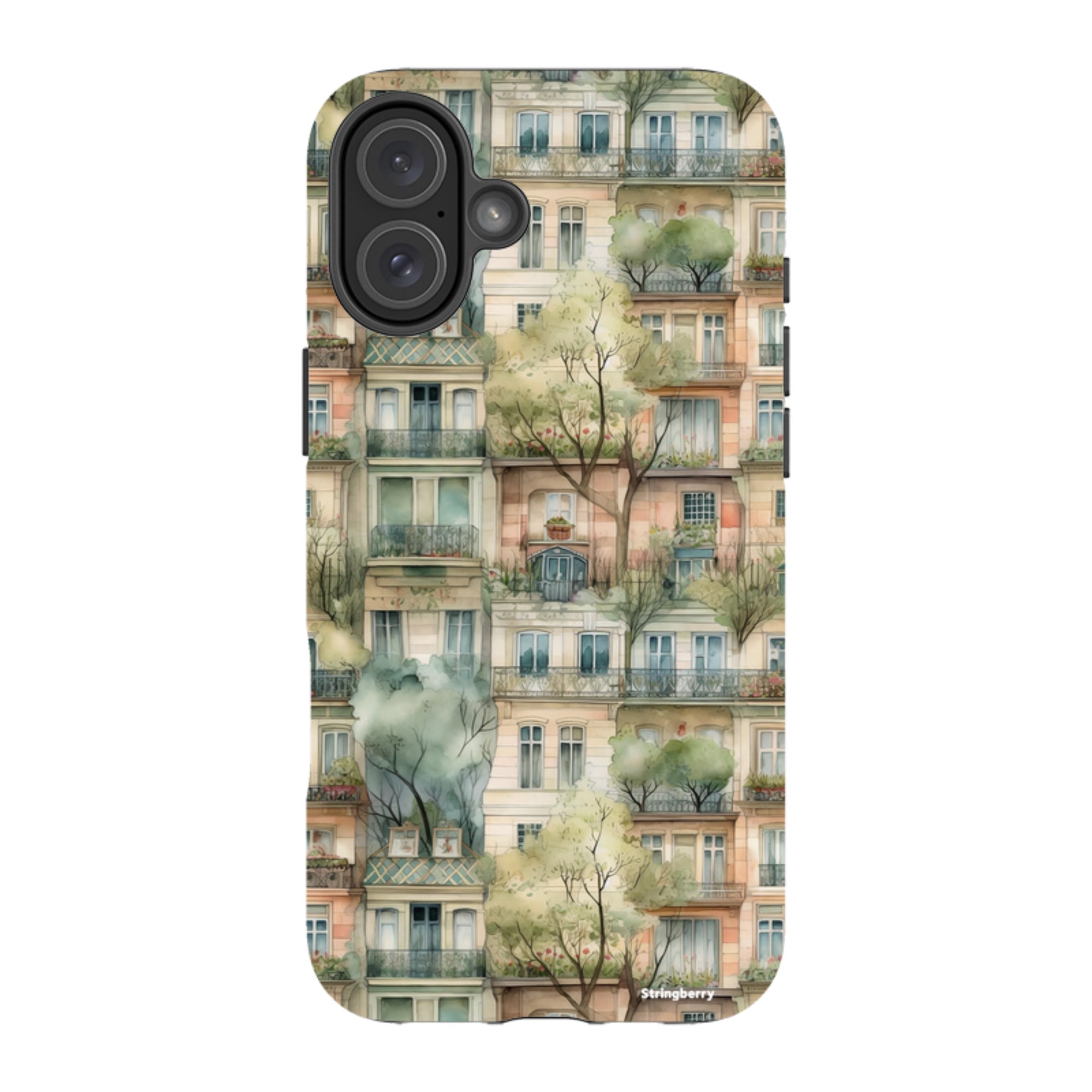 iPhone MagSafe Tough Case -  Montmartre Houses