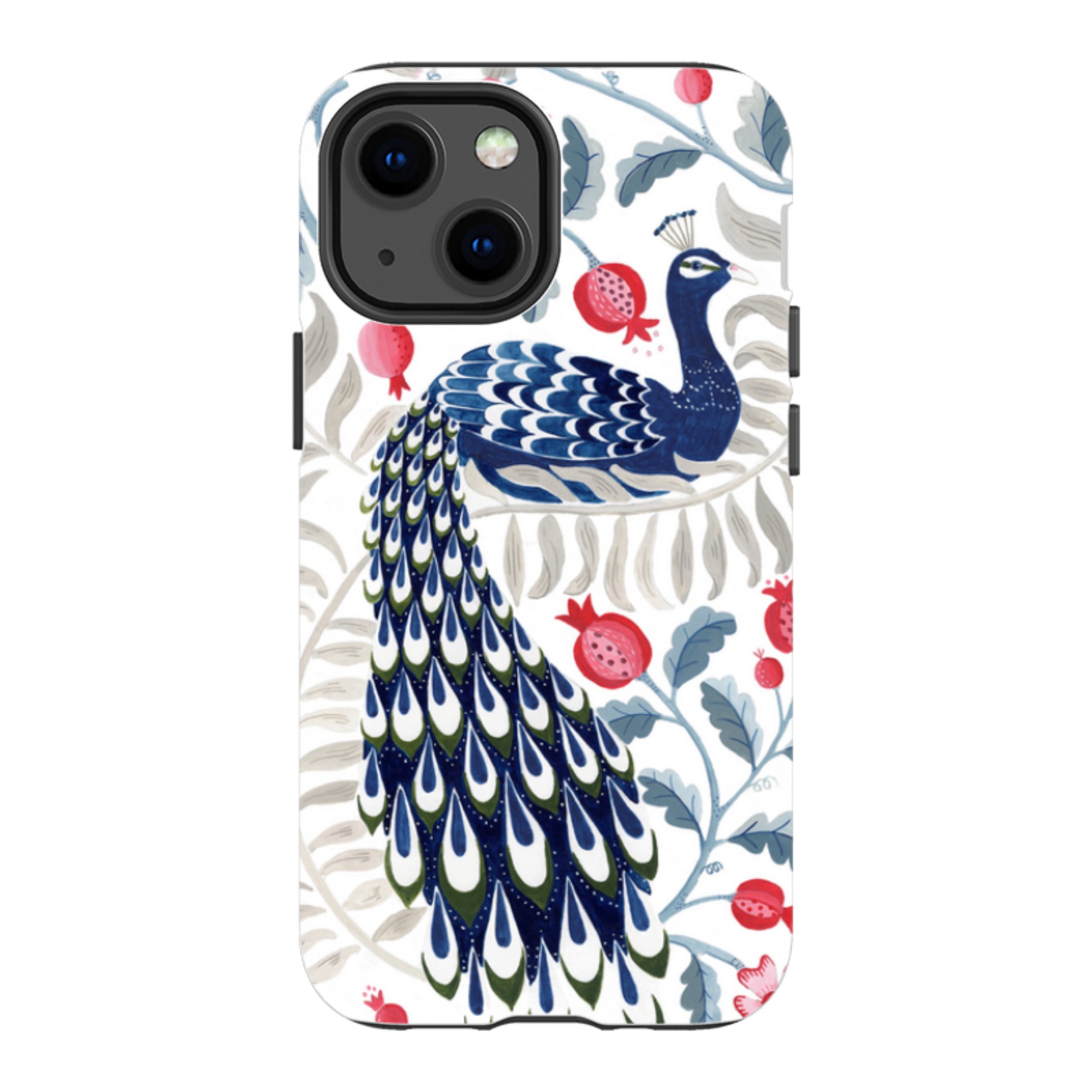 iPhone Tough Case - Peacock By Bex Parkin