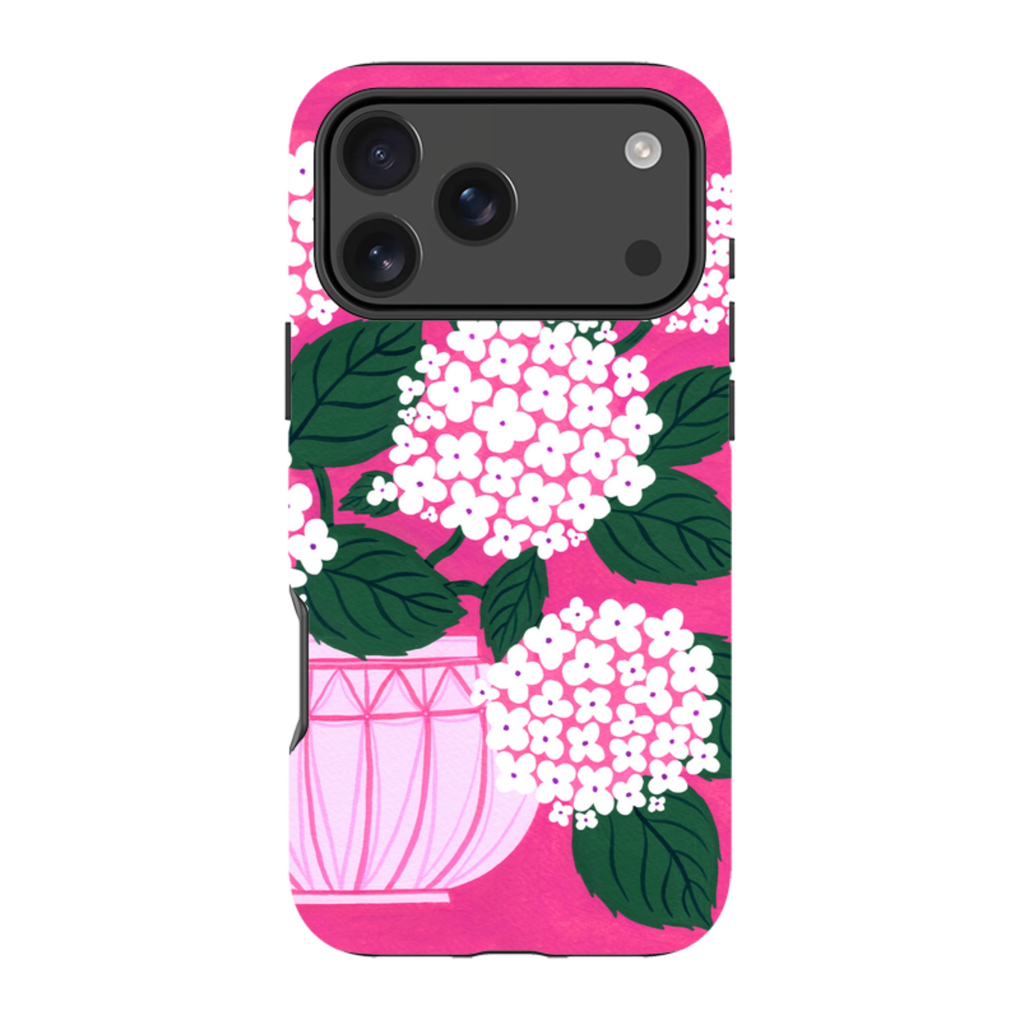 iPhone Tough Case - Hydrangea By Madalina Andronic
