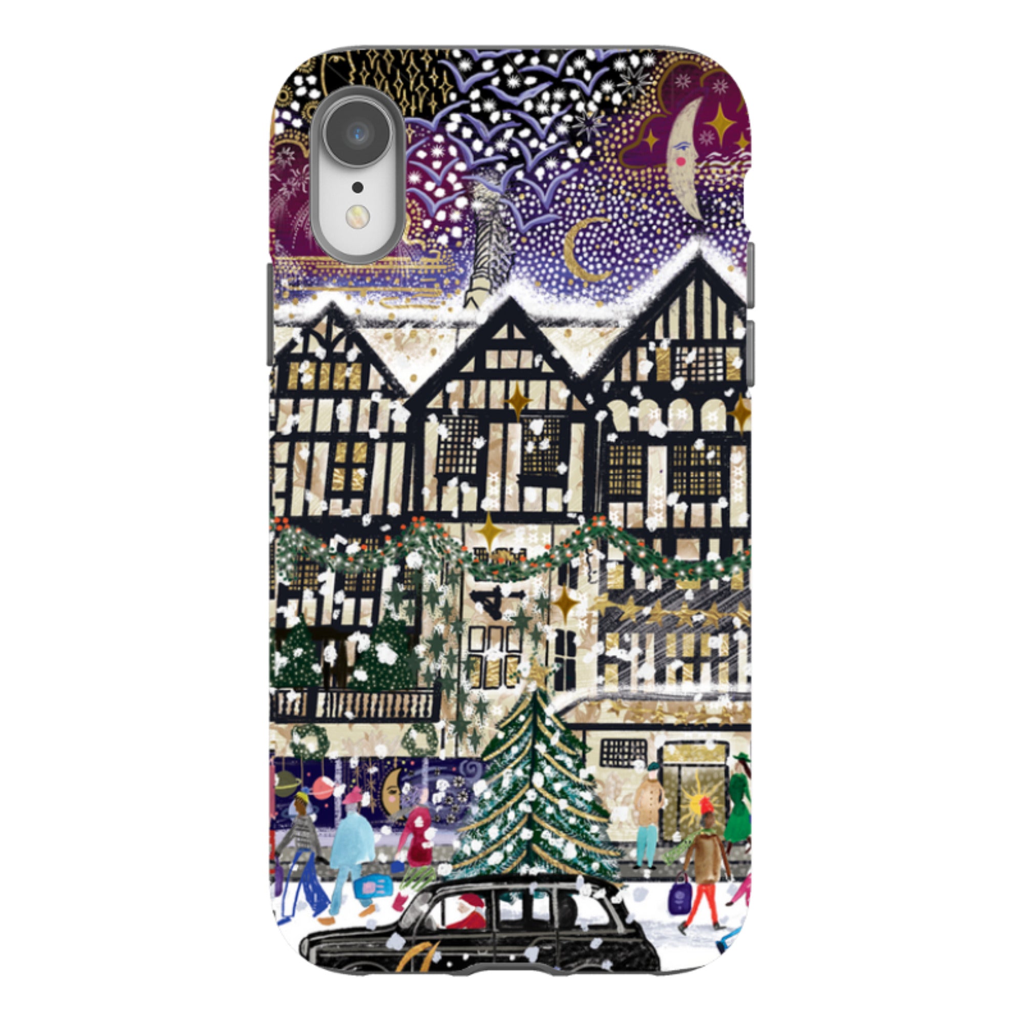 iPhone Tough Case - Christmas In London II By Emma Frances Grant