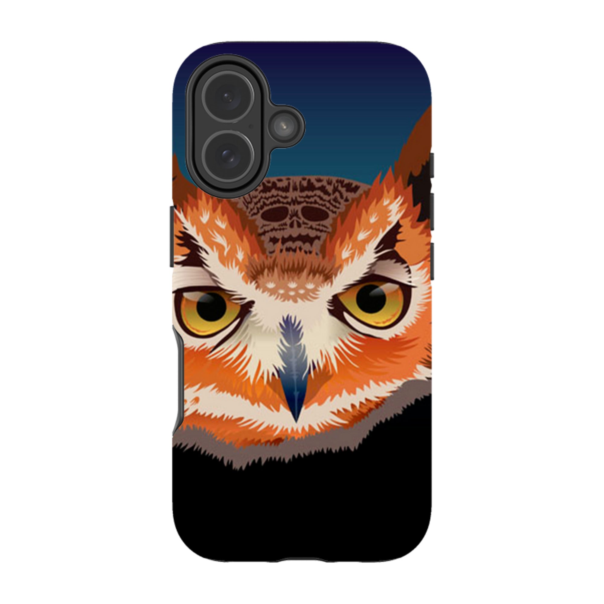 iPhone MagSafe Tough Case -  Owl By Mia Underwood