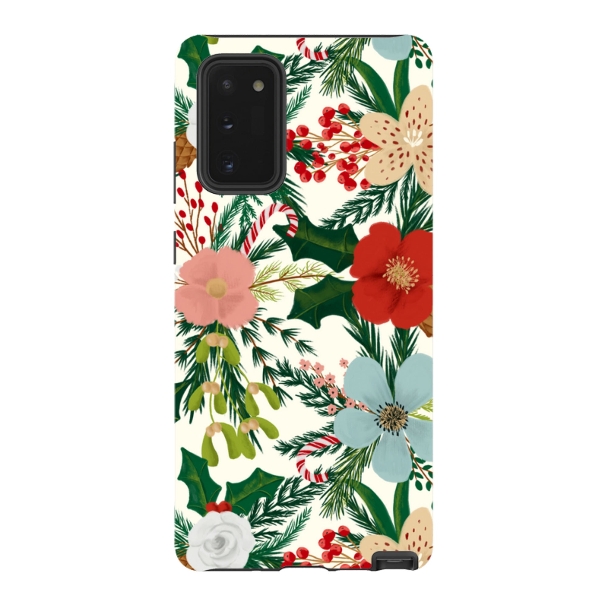 Samsung Tough Case - Christmas Florals By Abby Jacobs