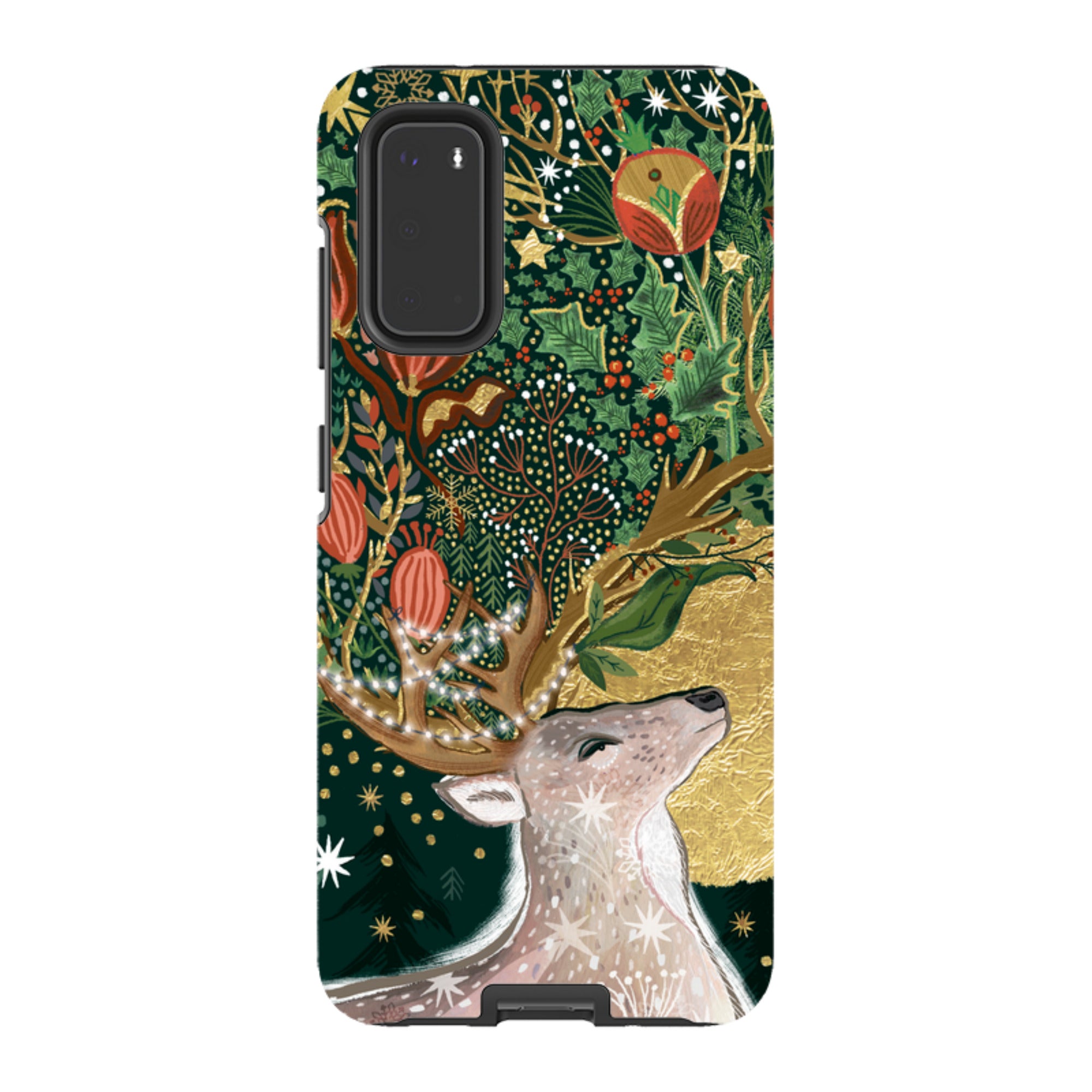 Samsung Tough Case - Winter Deer I By Emma Frances Grant