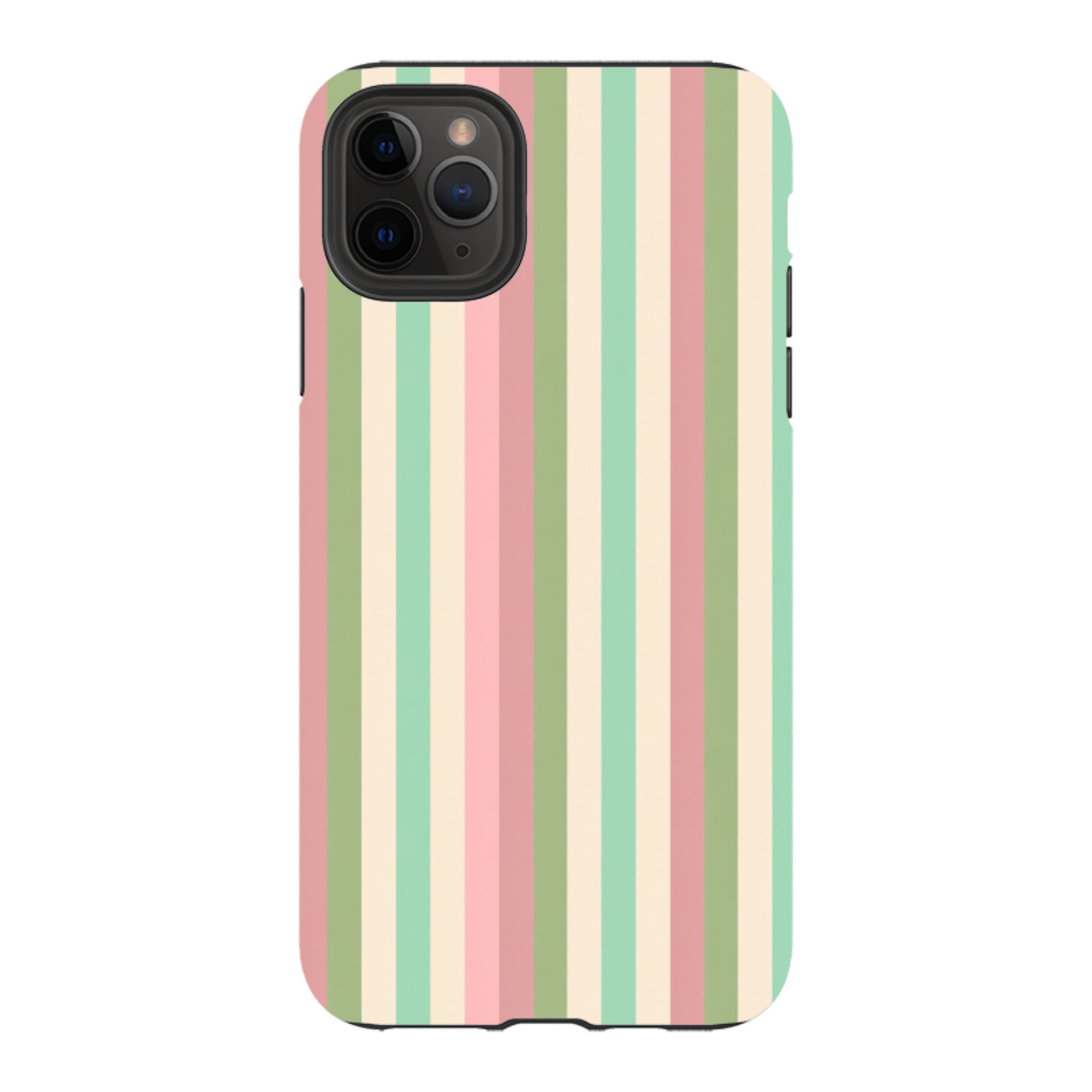 iPhone Tough Case - Pastel Stripe