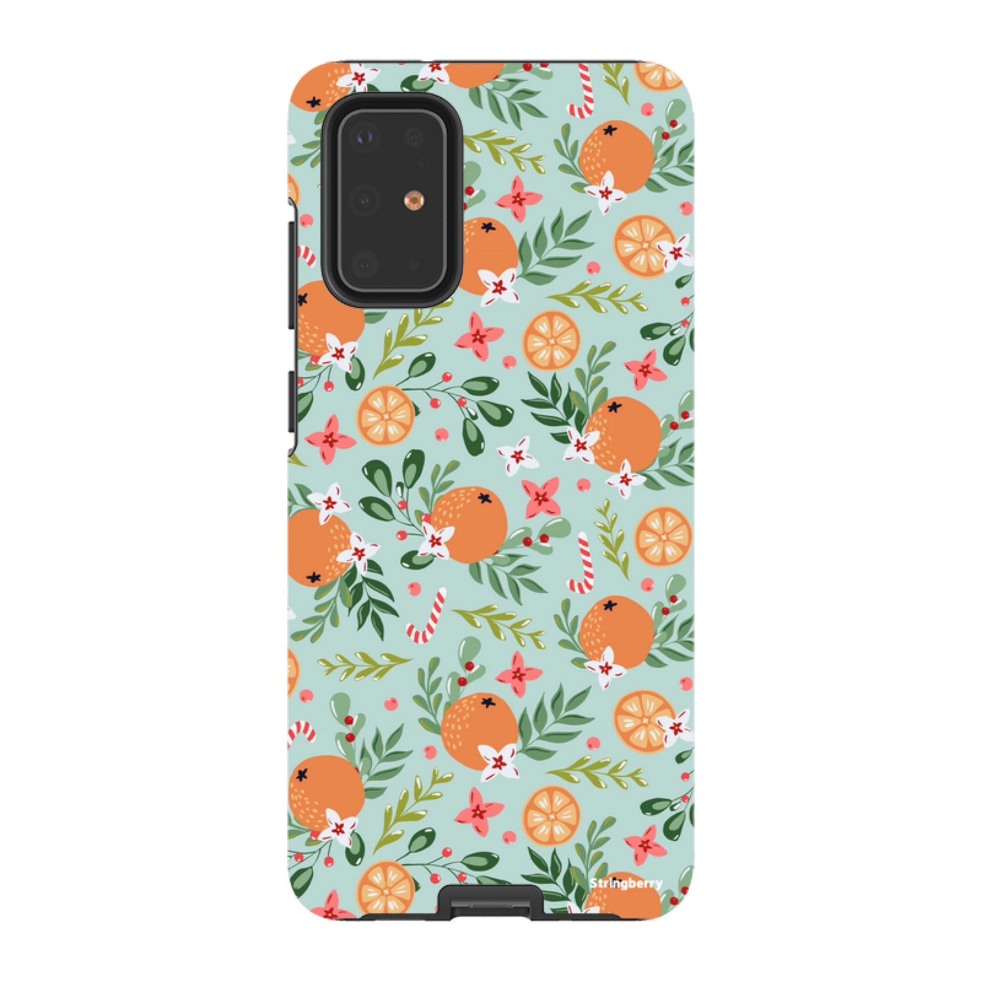 Samsung Tough Case - Oranges and Candy Canes
