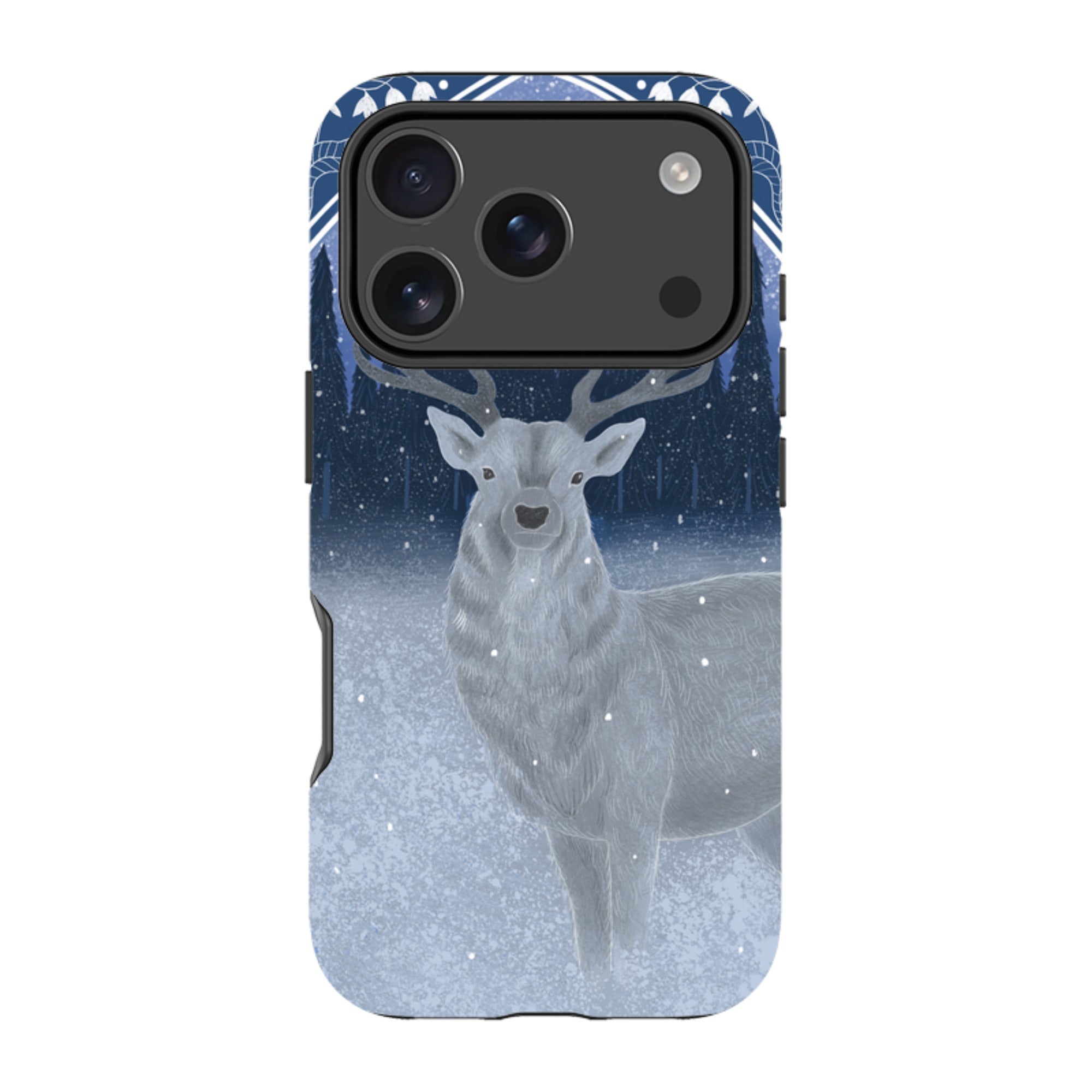 iPhone Tough Case - Winter Stag By Bex Parkin