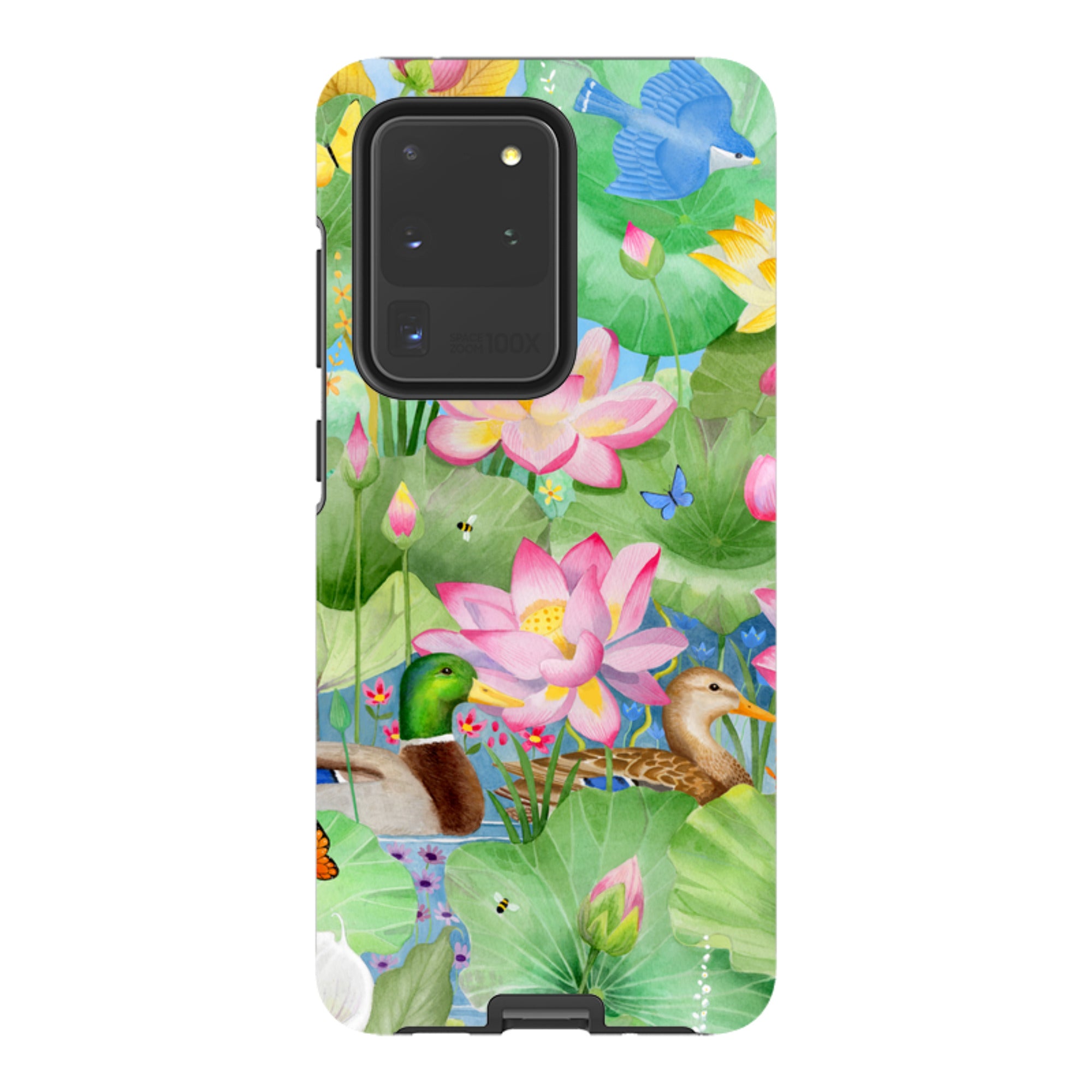 Samsung Tough Case - Waterlily Pond By Bex Parkin