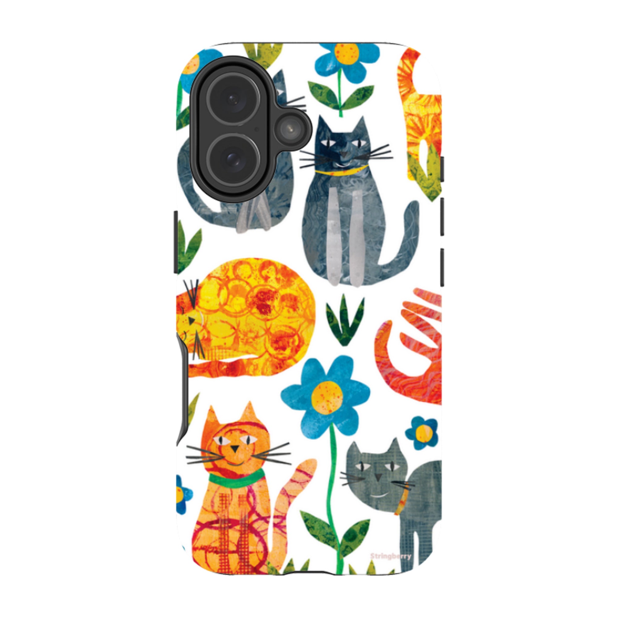 iPhone Tough Case - Cats By Tracey English