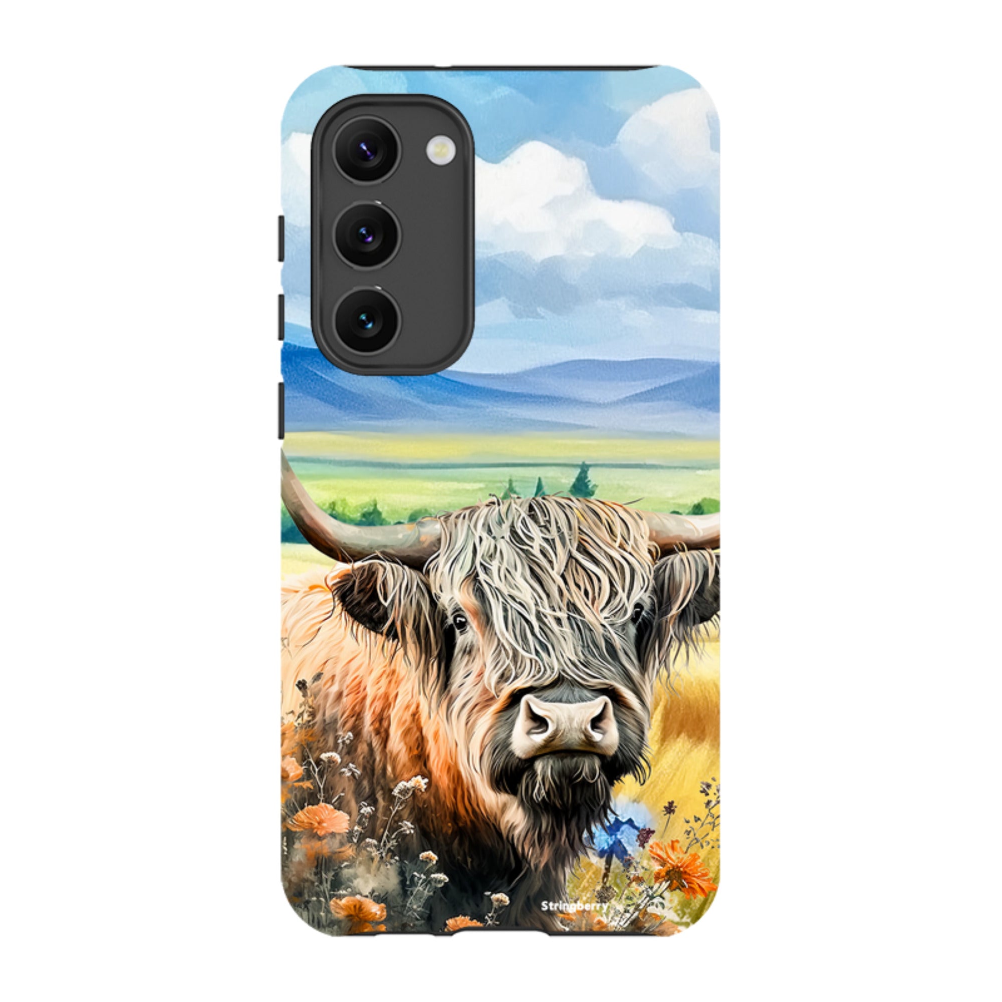 Samsung Tough Case - Highland Cow V