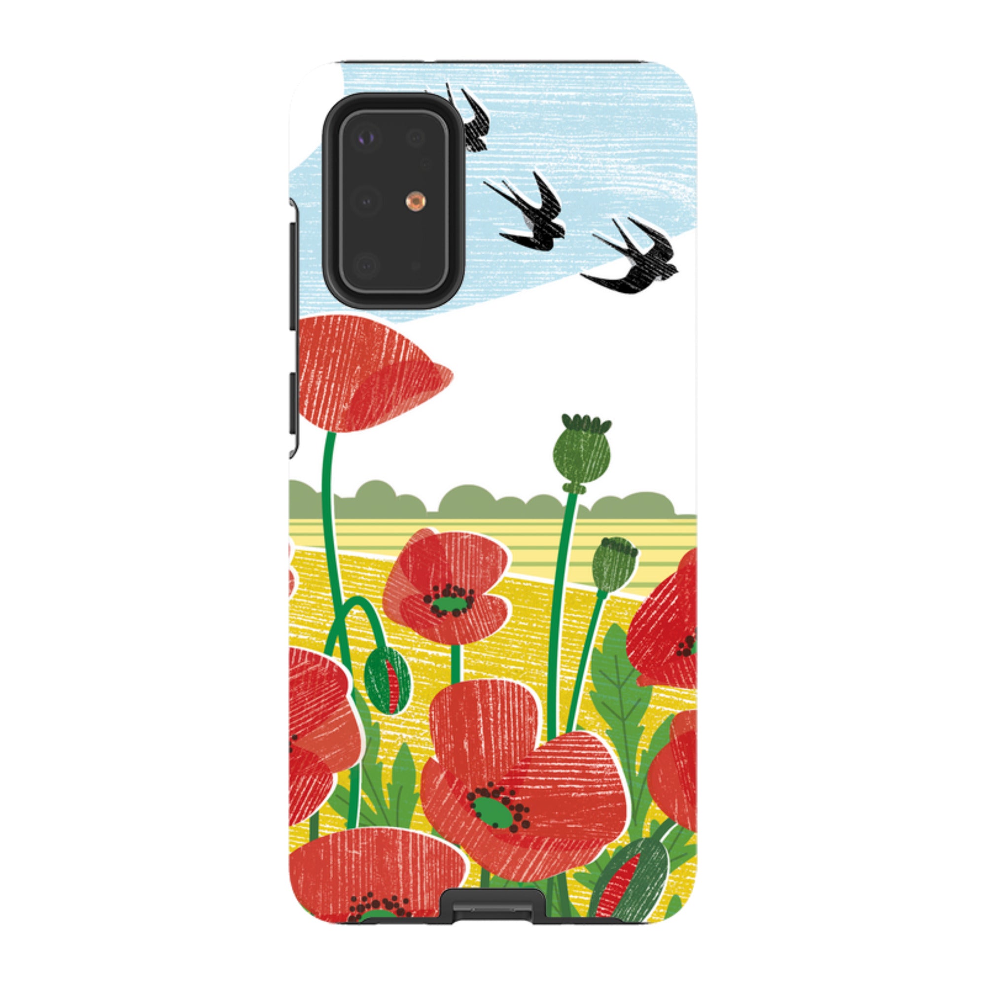 Samsung Tough Case - Poppy Fields By Liane Payne