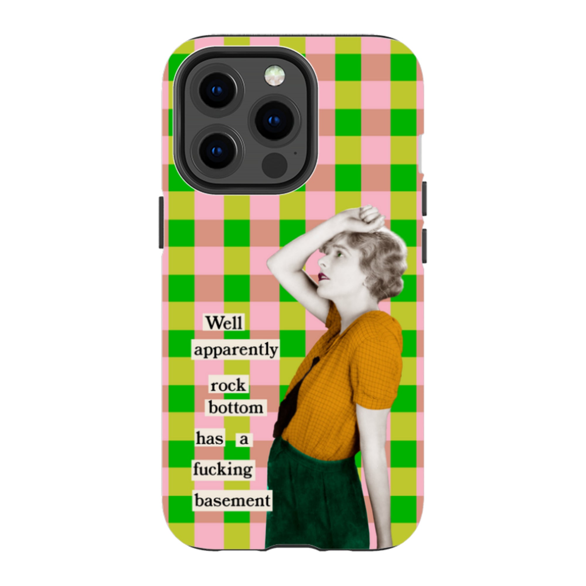 iPhone Tough Case - Rock Bottom By Clare Jordan