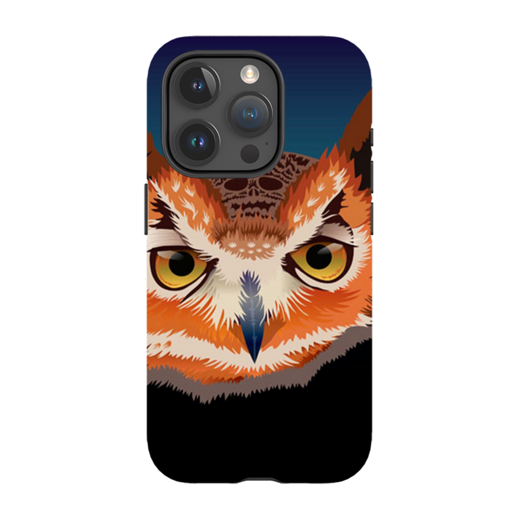 iPhone Tough Case - Owl By Mia Underwood