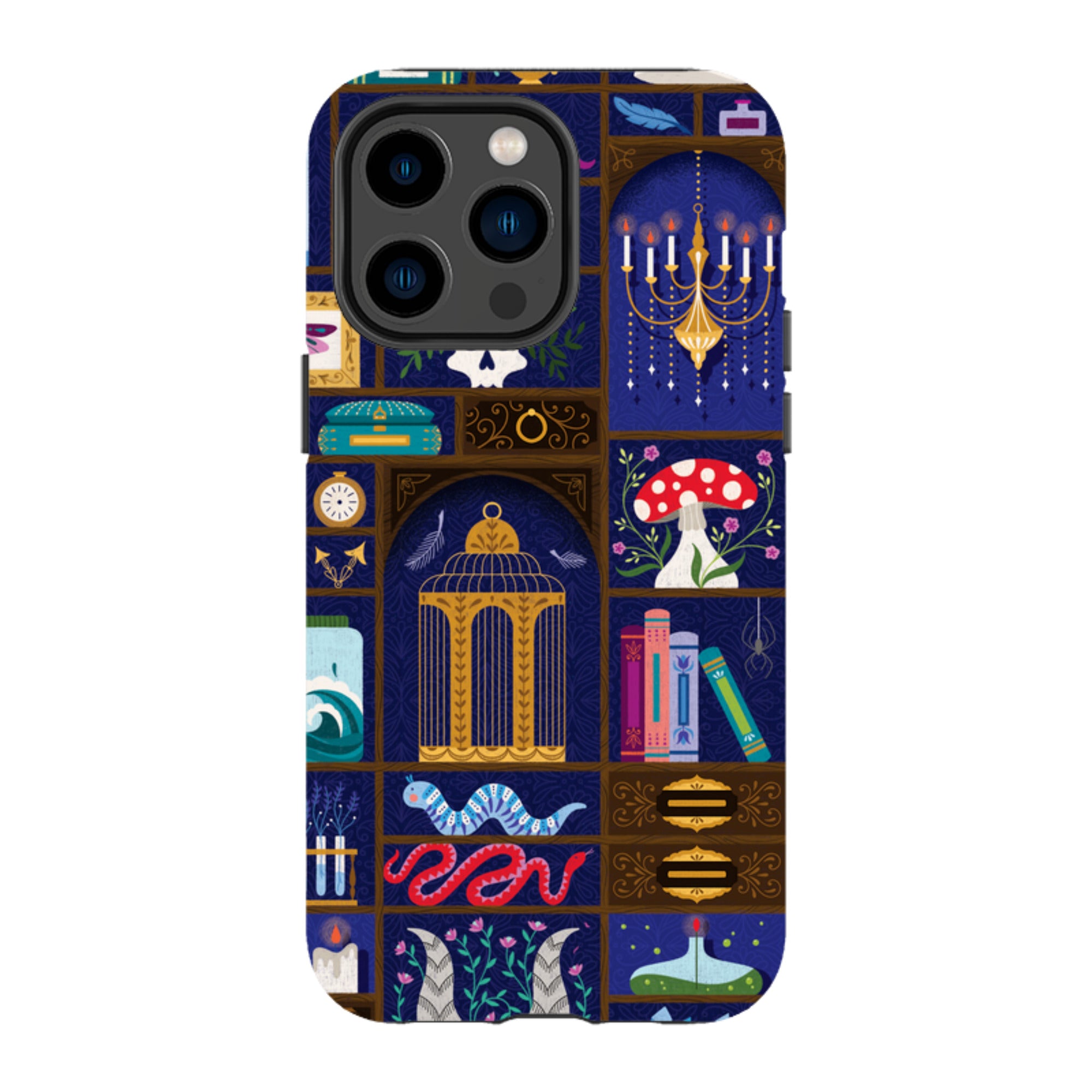 iPhone MagSafe Tough Case -  Cabinet Of Curiosities By Jenny Zemanek