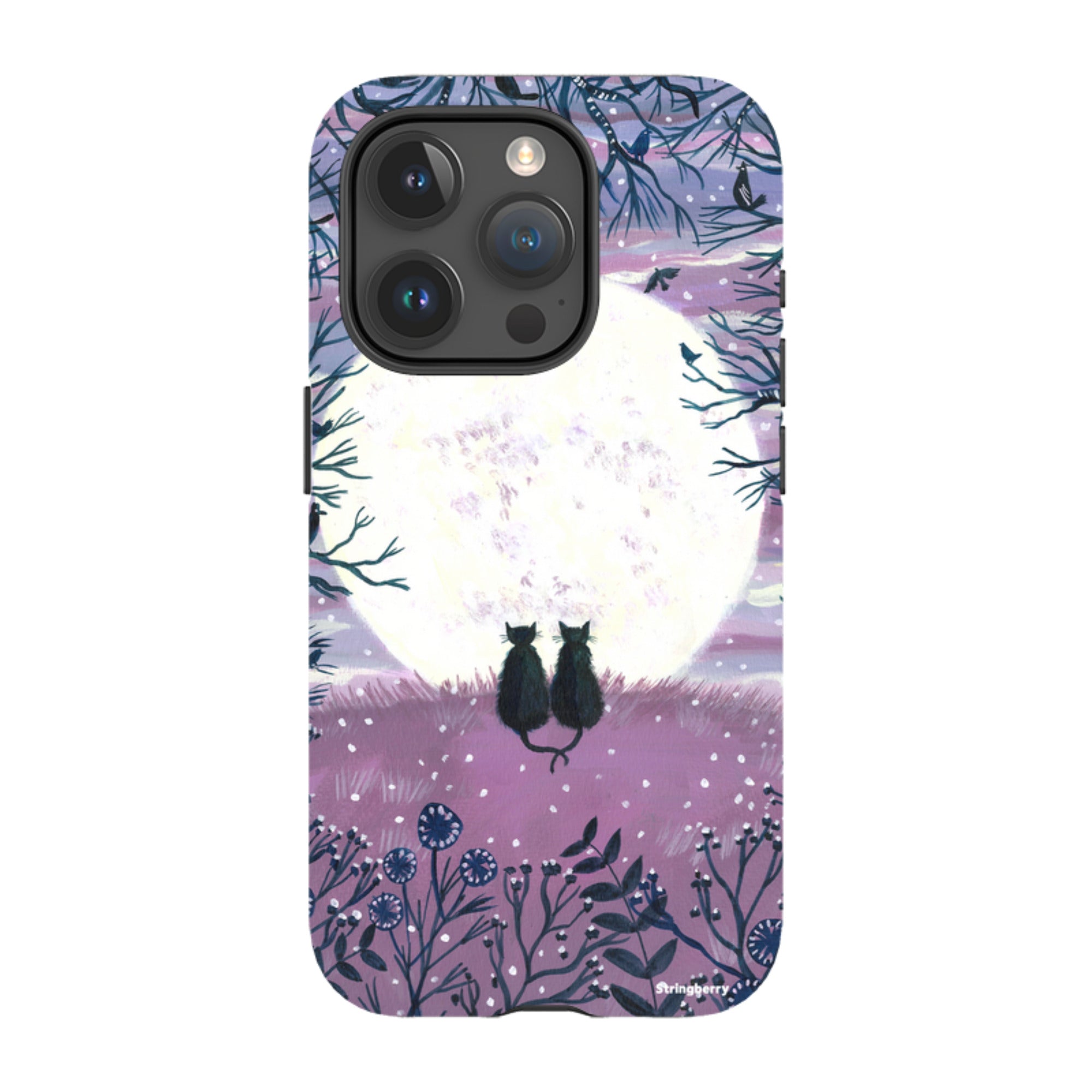iPhone MagSafe Tough Case - Winter Cats II By Mary Stubberfield