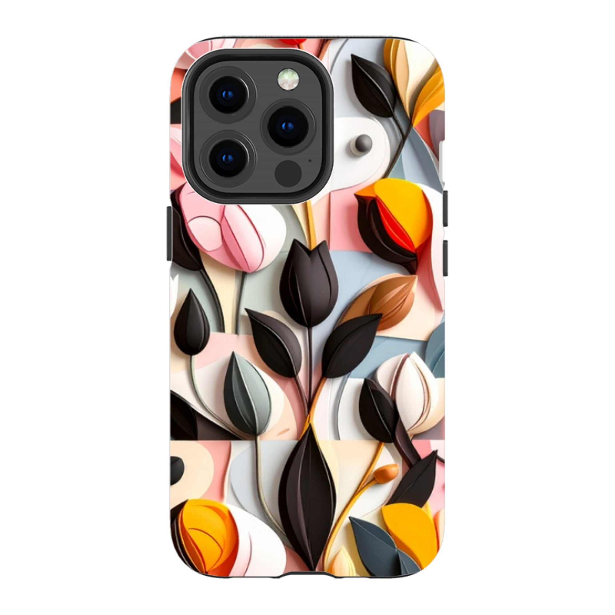 iPhone MagSafe Tough Case - Summer Tulips