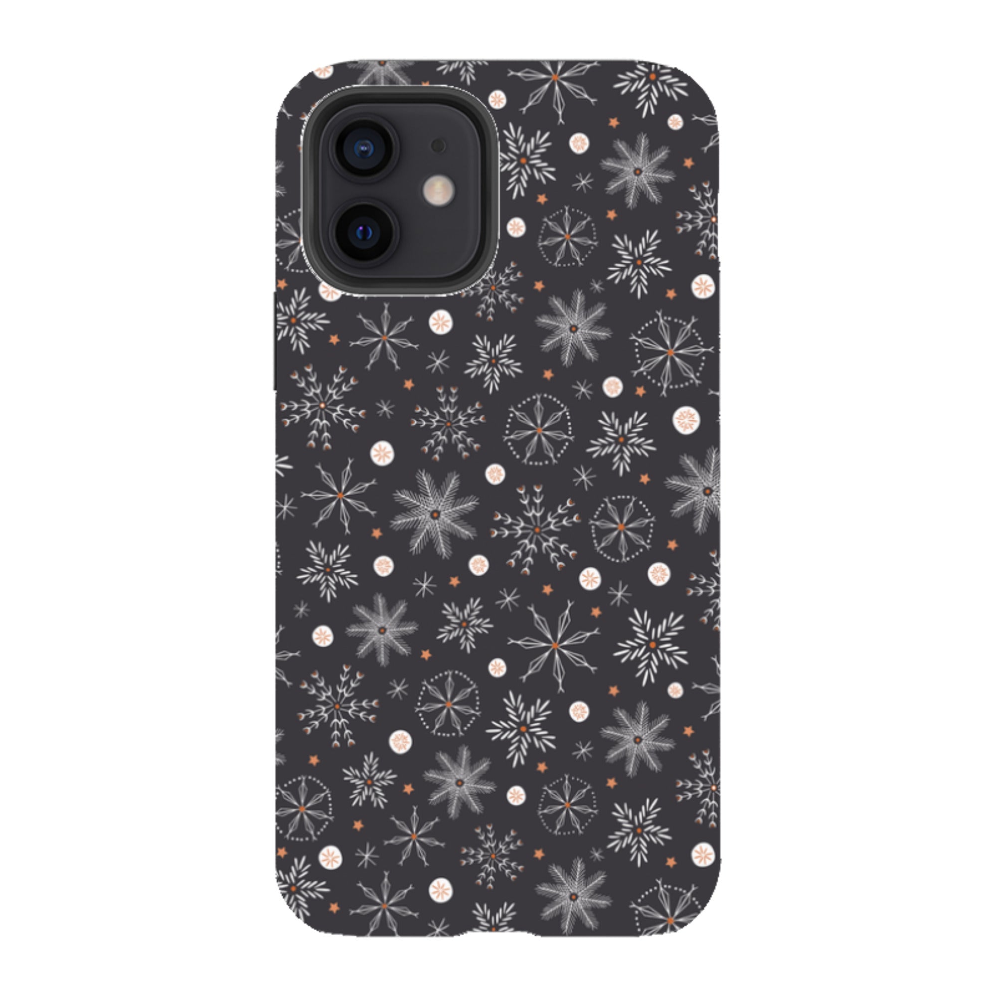 iPhone Tough Case - Christmas Snowflakes II By Ali Brookes