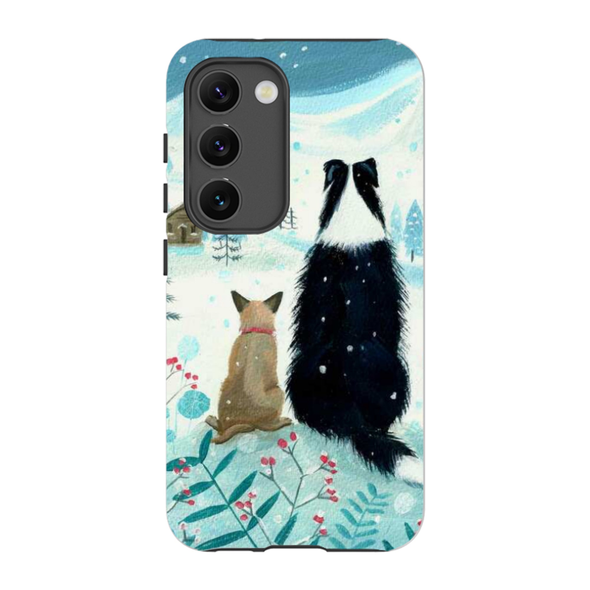 Samsung Tough Case - Dogs Xmas By Mary Stubberfield
