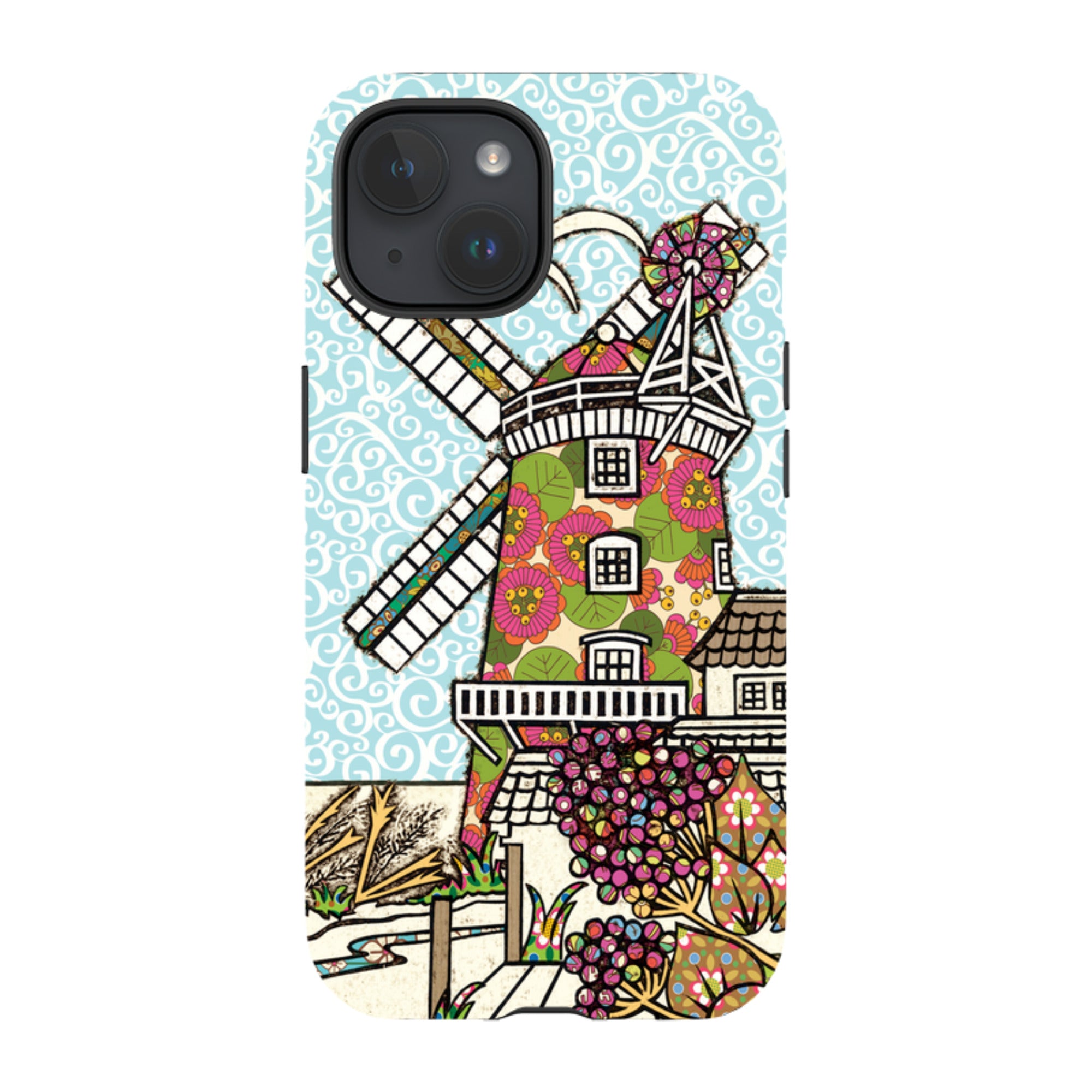 iPhone MagSafe Tough Case -  Cley Windmill By Amelia Bowman