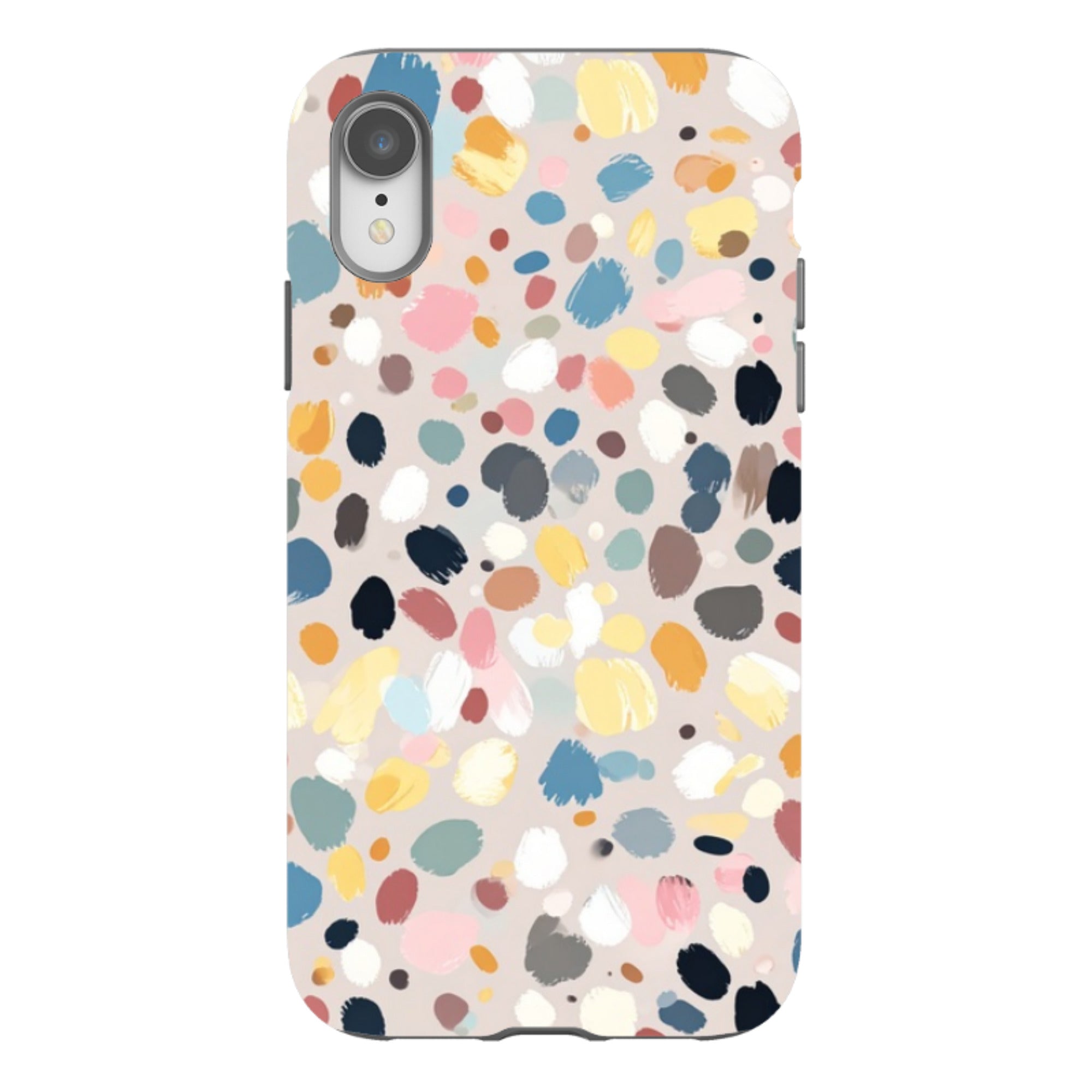 iPhone Tough Case - Summer Polka