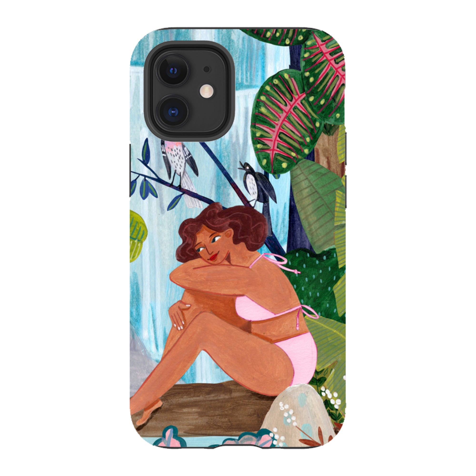 iPhone Tough Case - Waterfall By Caroline Bonne Muller