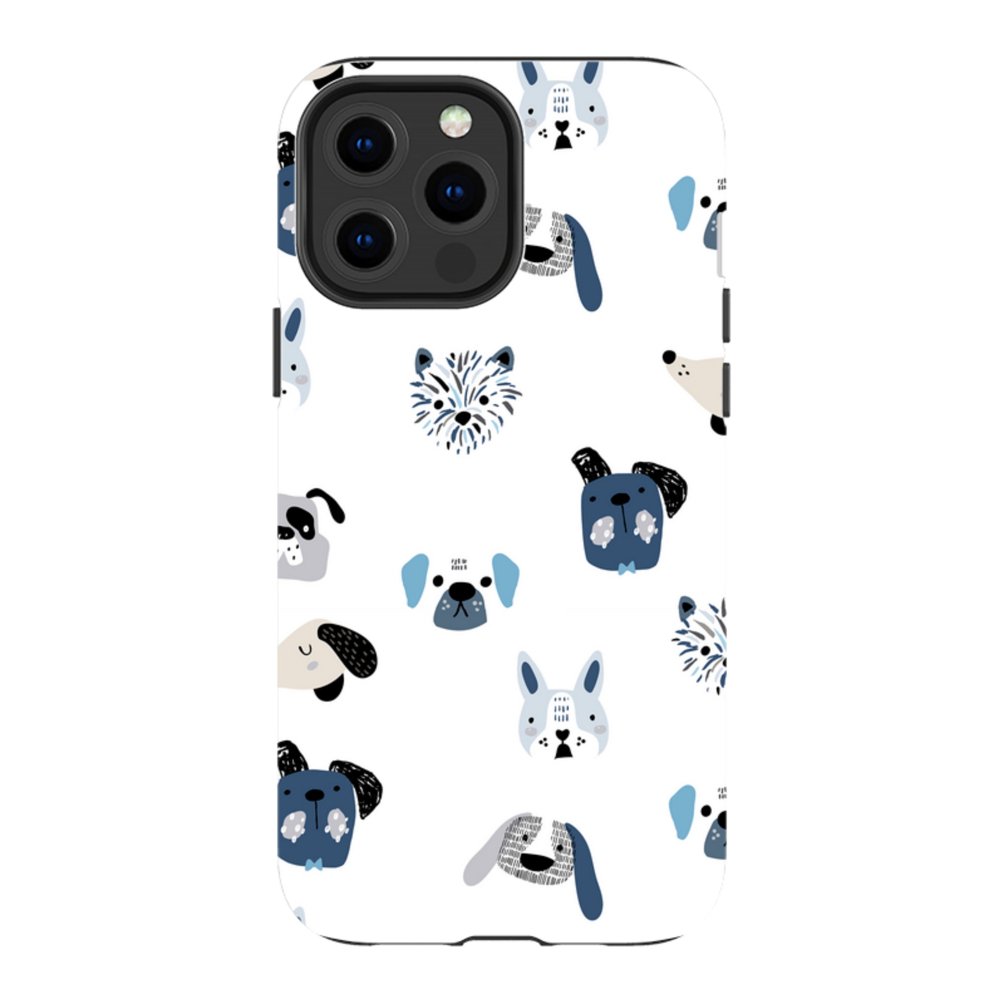 iPhone Tough Case - Dog Pattern