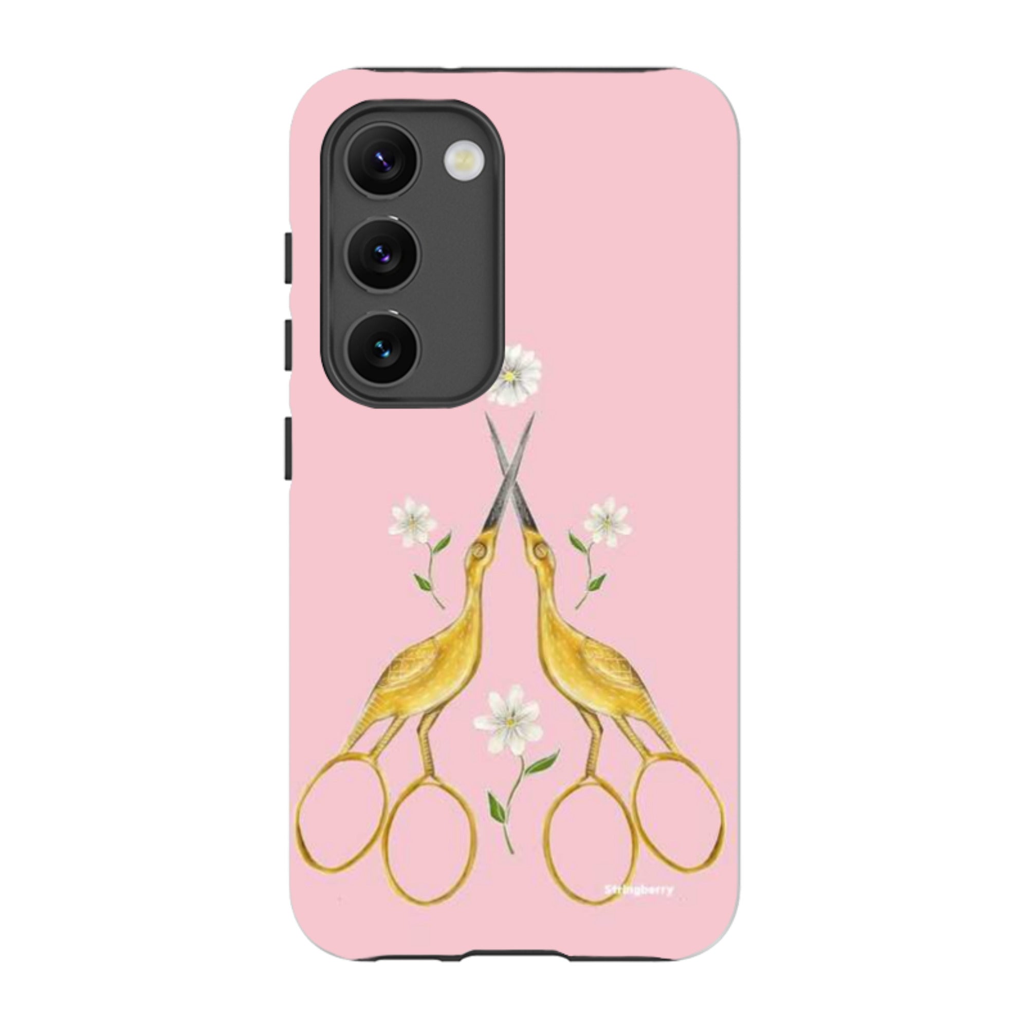 Samsung Tough Case - Heron Scissors By Catherine Rowe