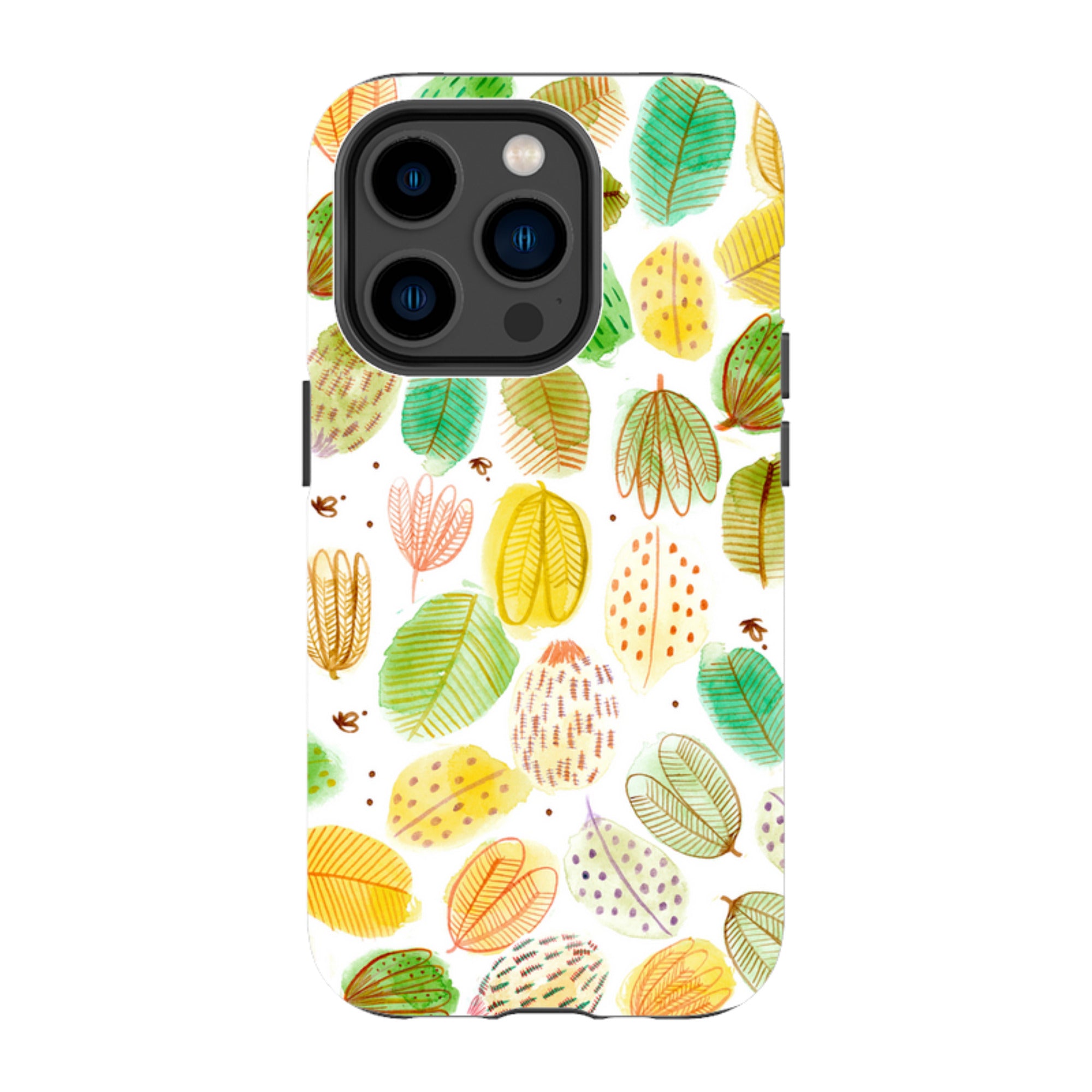 iPhone Tough Case - Leaves By Gabriela Larios
