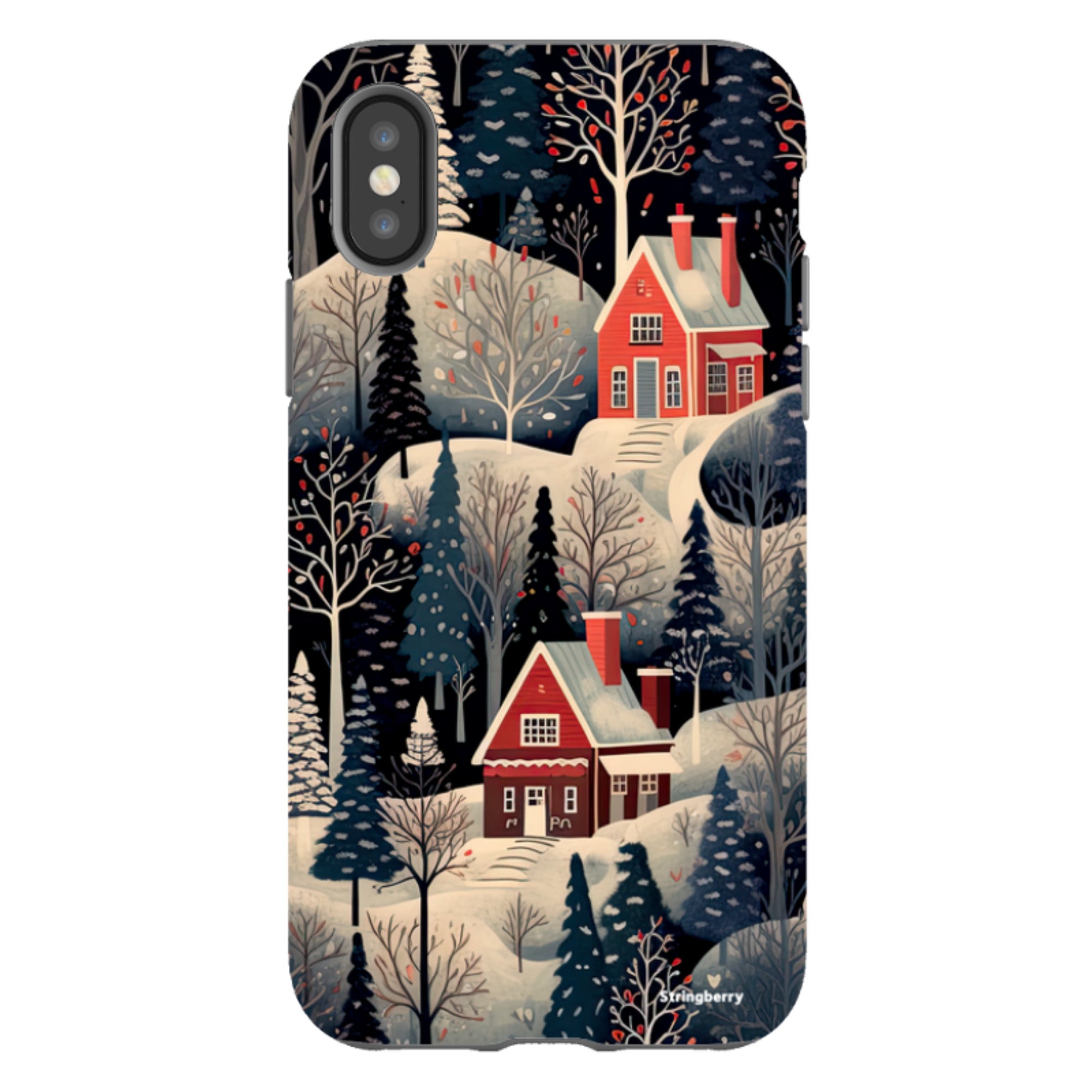 iPhone Tough Case - Nordic Xmas