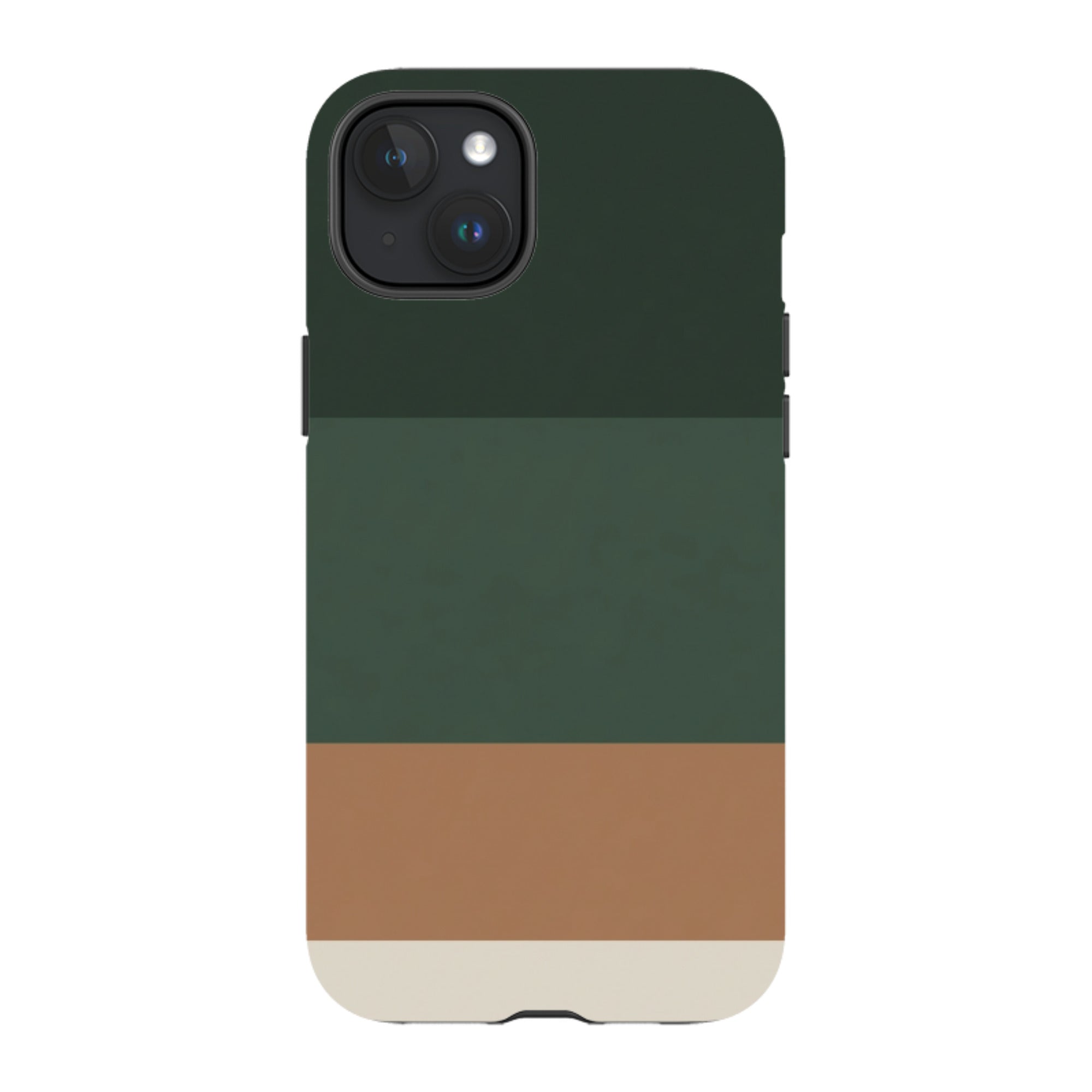 iPhone MagSafe Tough Case - Terracotta and Green Gradient