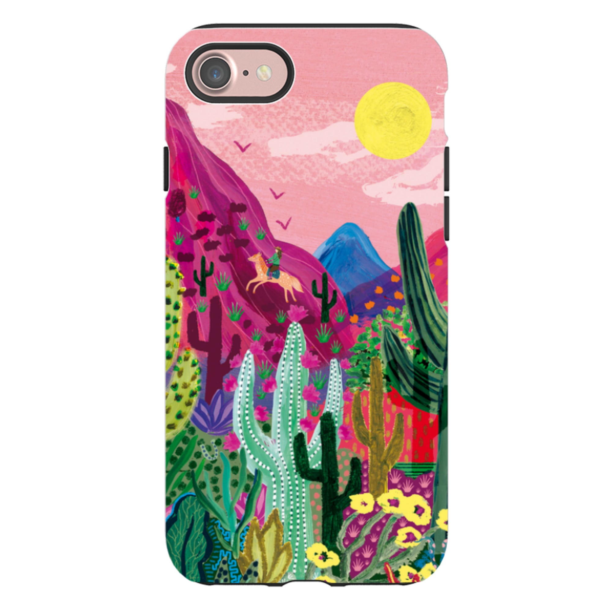 iPhone Tough Case - Desert Dreaming By Emma Frances Grant