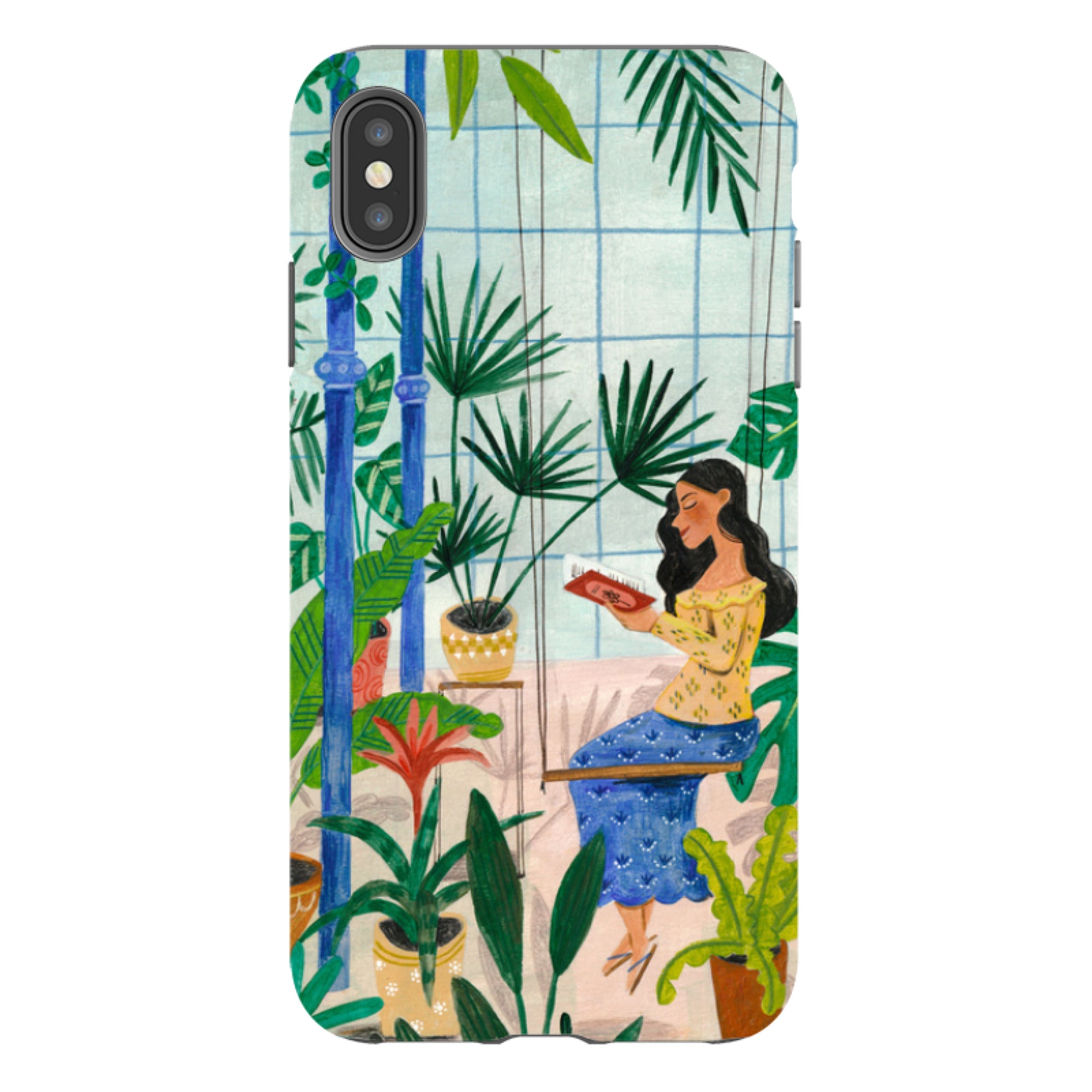 iPhone Tough Case - Day Dreaming By Caroline Bonne Muller