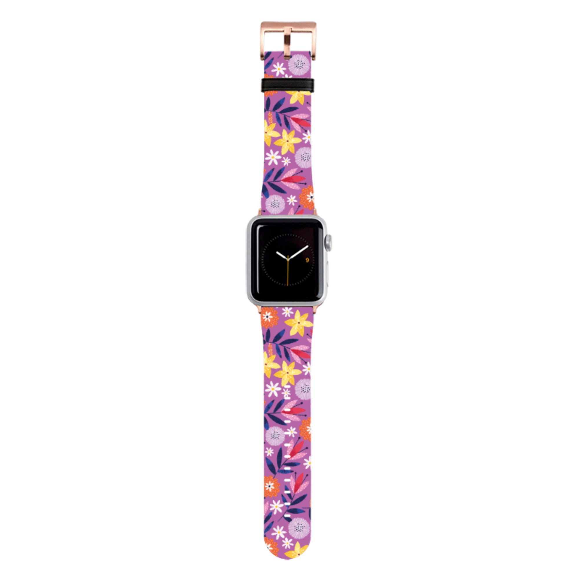 Scattered Flowers I Apple Watch Strap By Ali Brookes