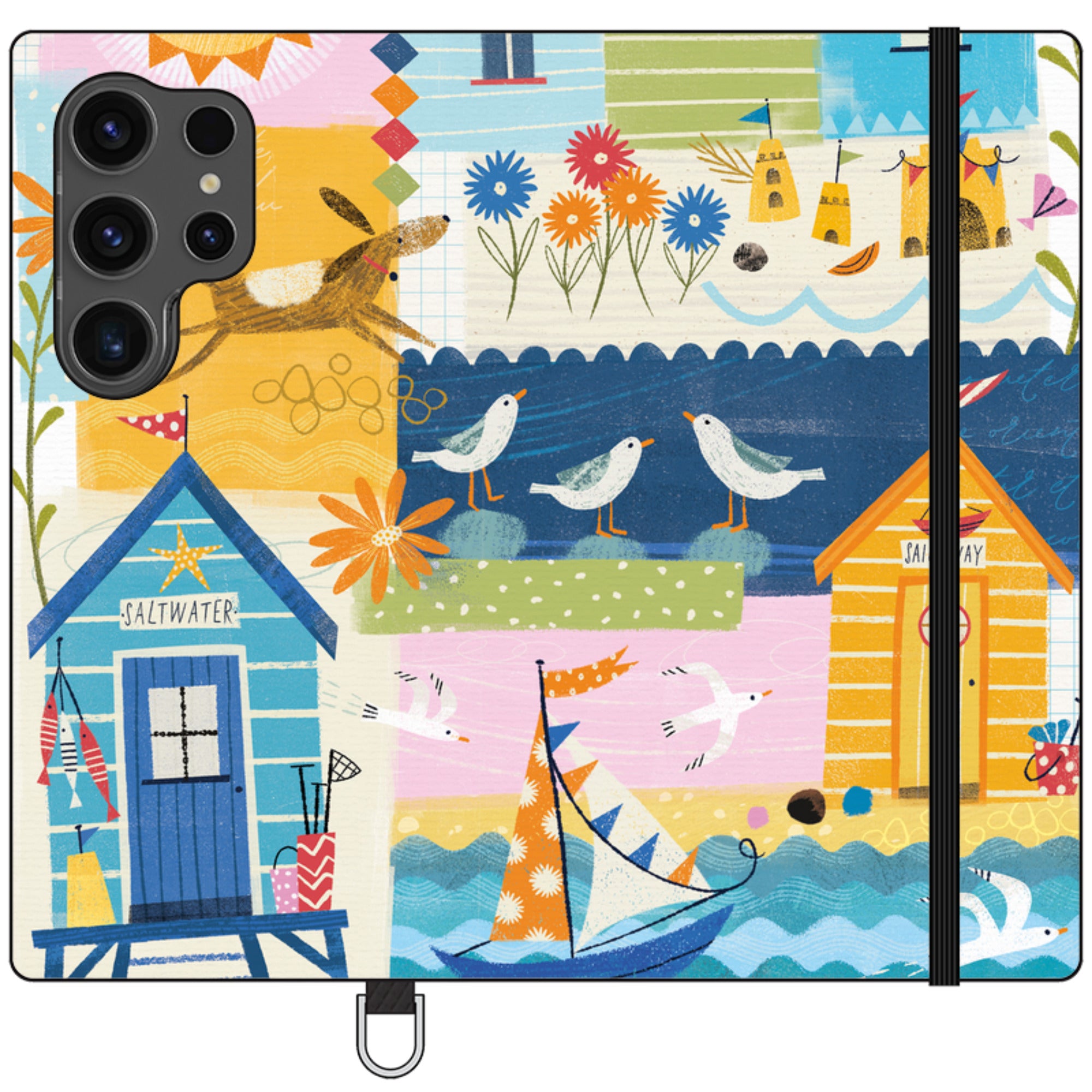 Sunny Days Wallet Case By Ali Brookes