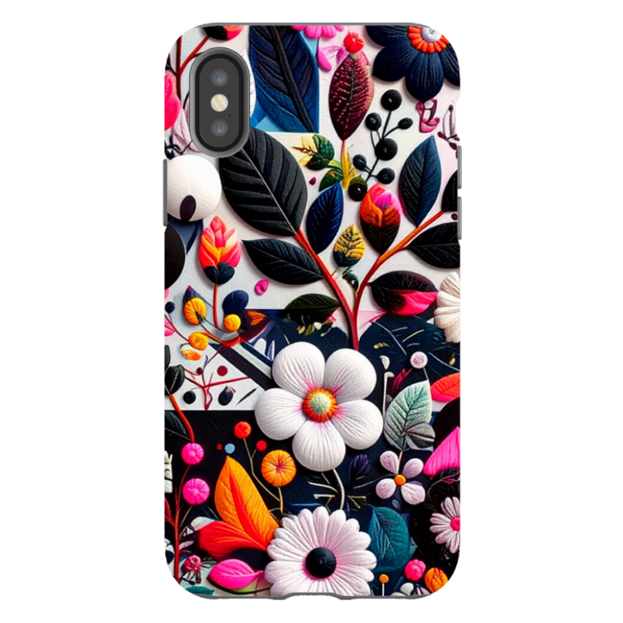 iPhone Tough Case - Petals For Summer