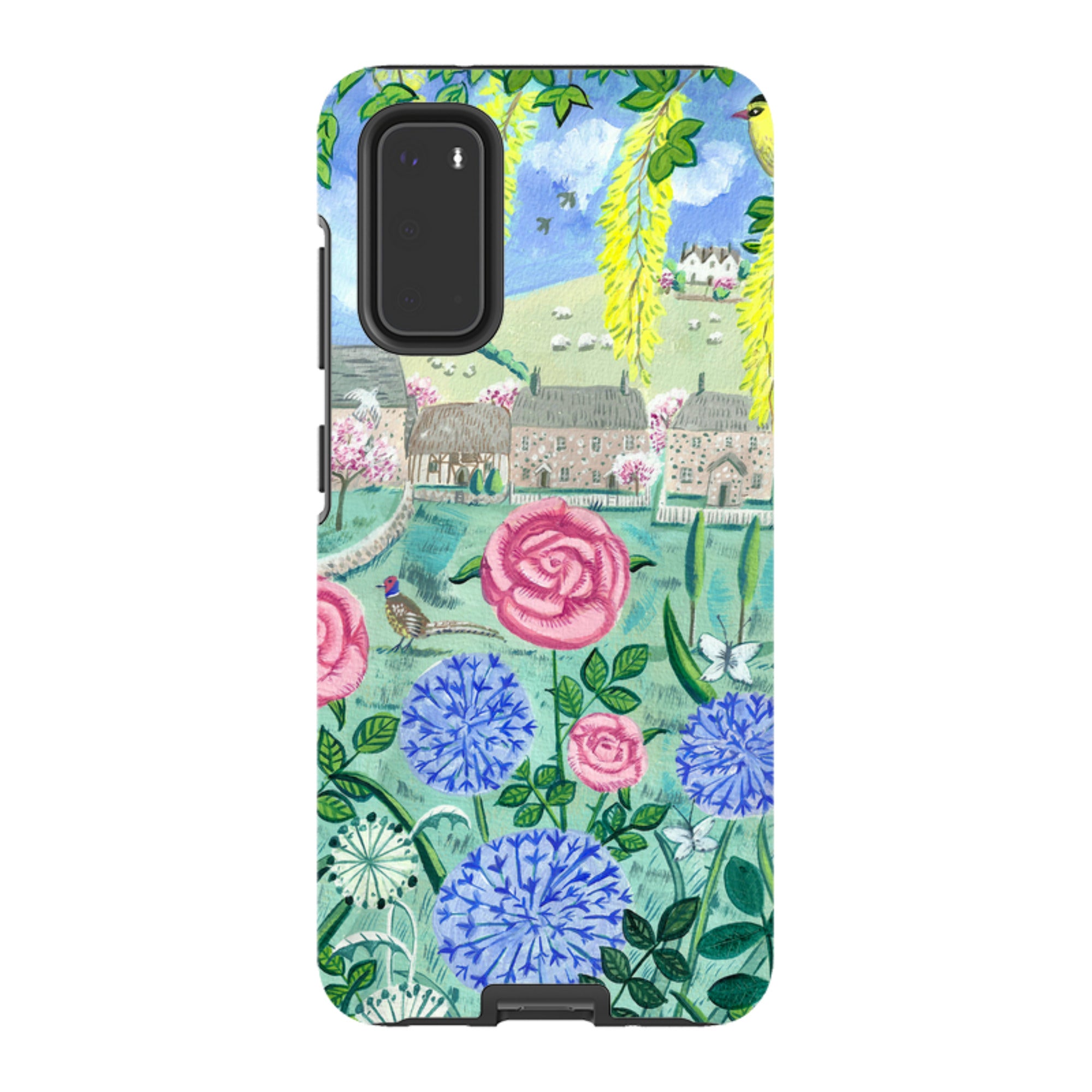 Samsung Tough Case - Village Floral By Mary Stubberfield