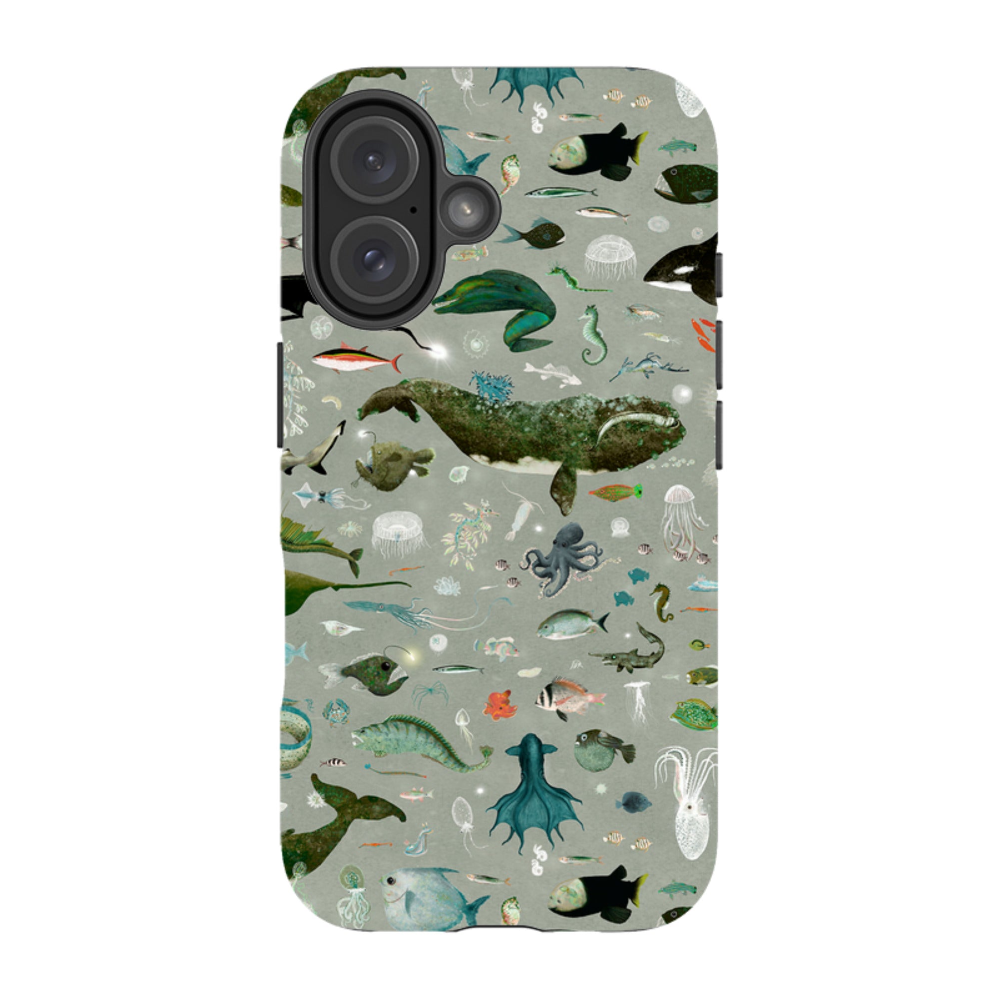 iPhone Tough Case - Moon Shadow By Katherine Quinn