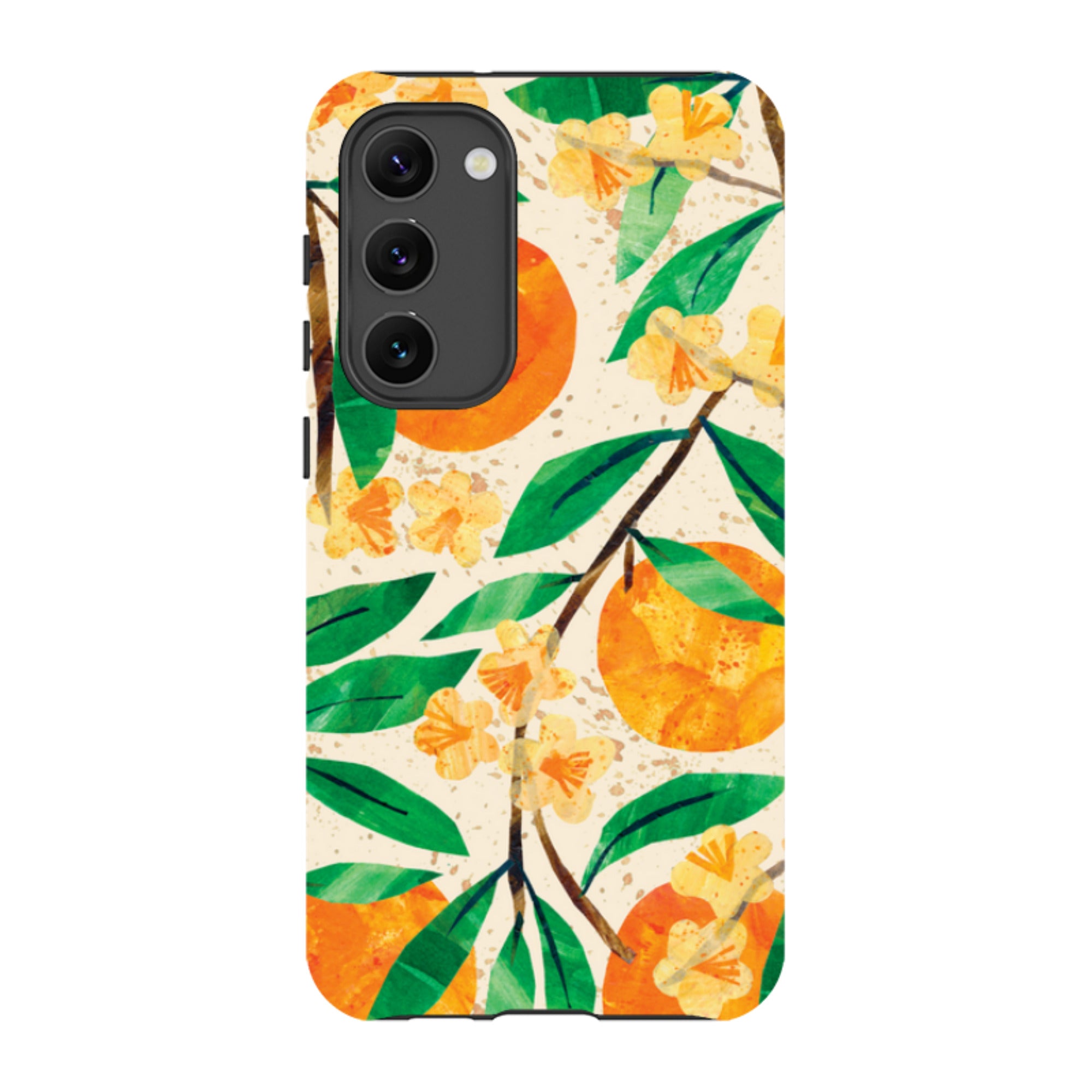 Samsung Tough  Case - Orange Blossom By Tracey English