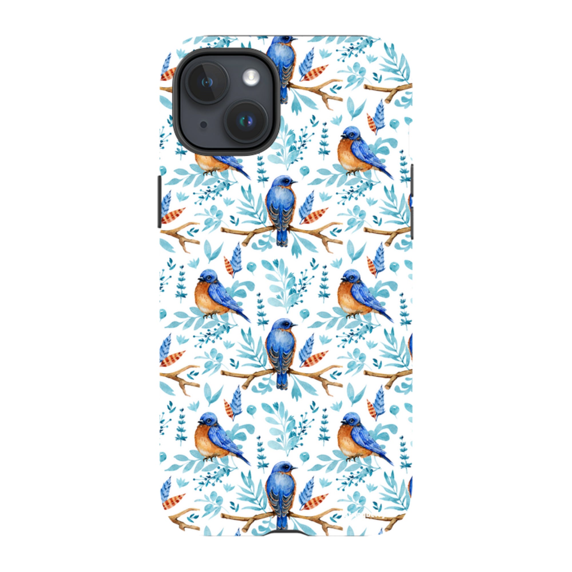 iPhone Tough Case - Bluebirds