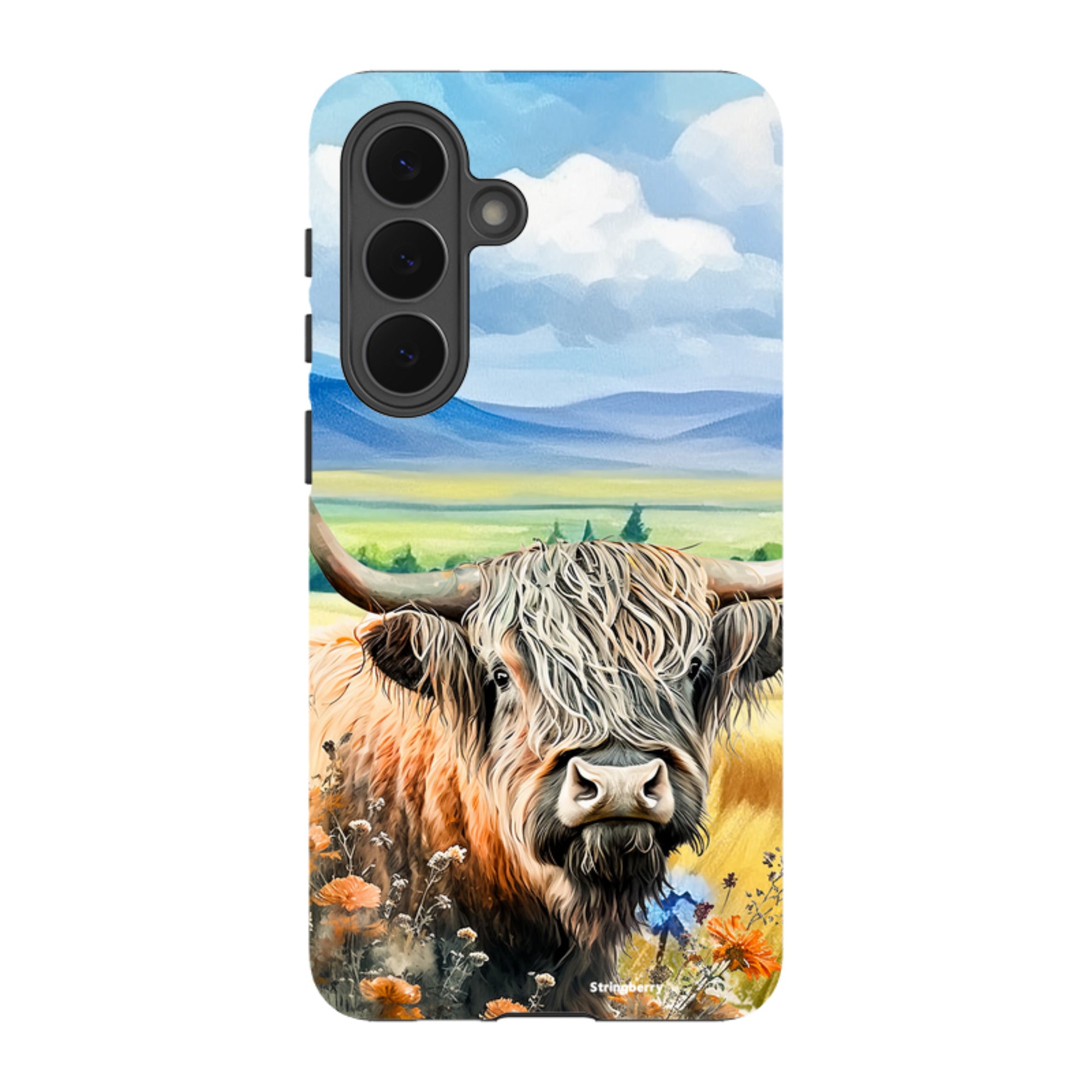 Samsung Tough Case - Highland Cow V