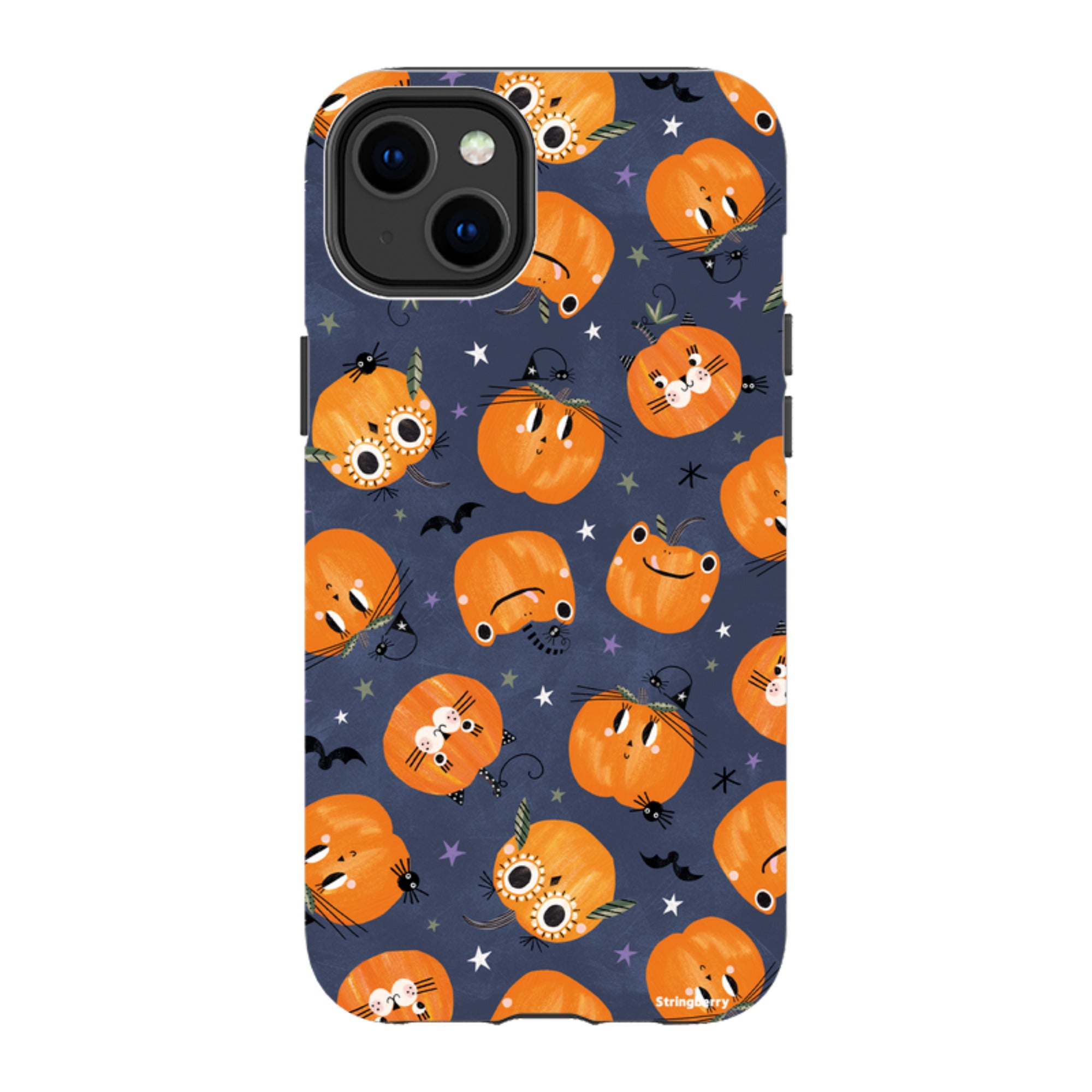 iPhone MagSafe Tough Case -  Halloween Pumpkin Dark By Ali Brookes
