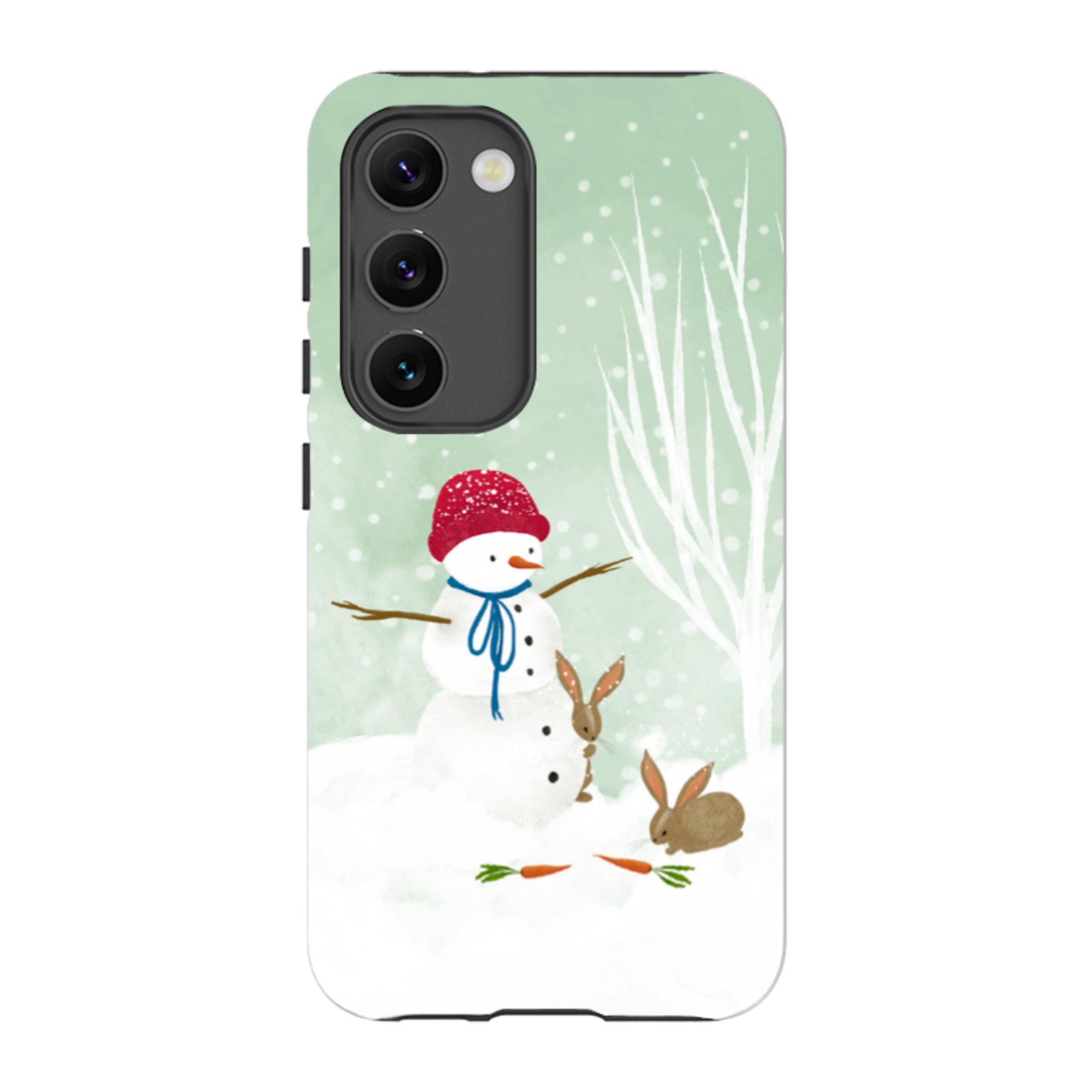 Samsung Tough Case - Snowman By Katherine Quinn