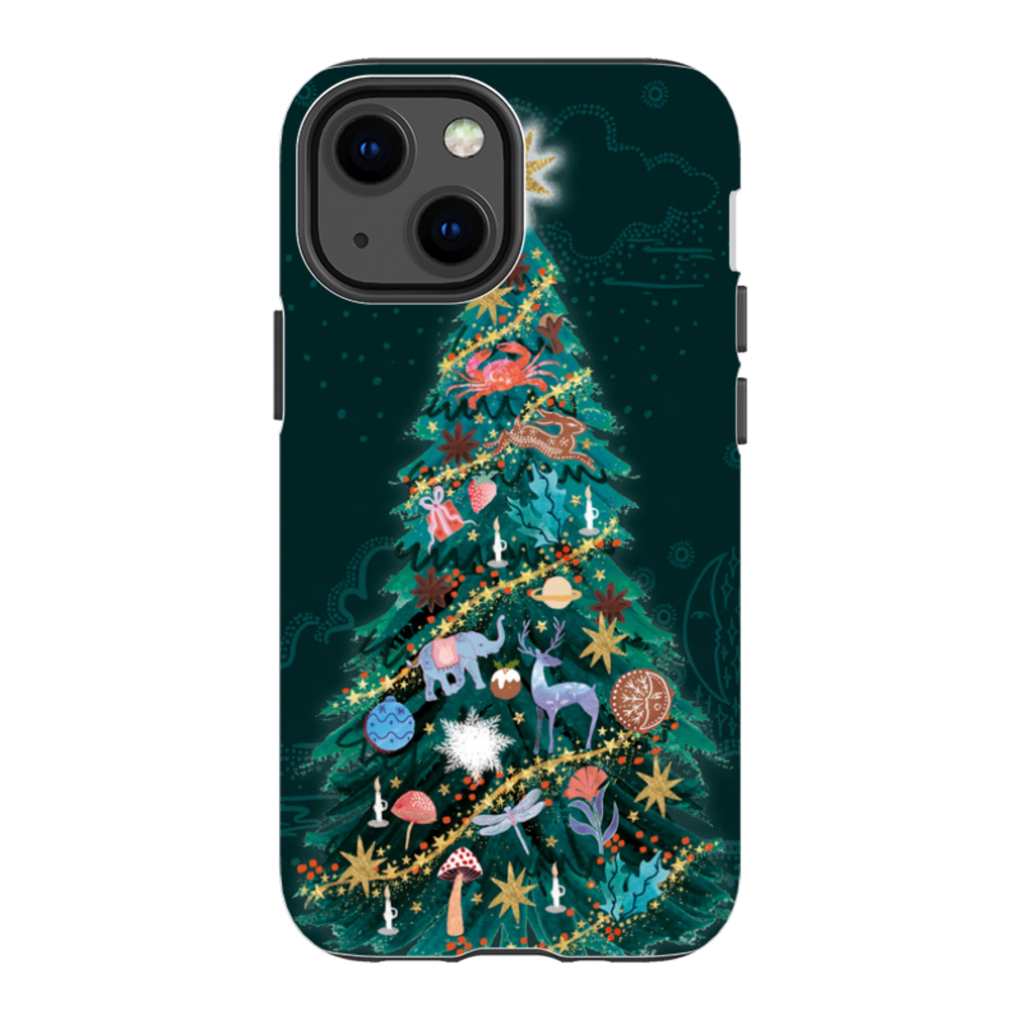 iPhone Tough Case - Kitsch Tree By Emma Frances Grant