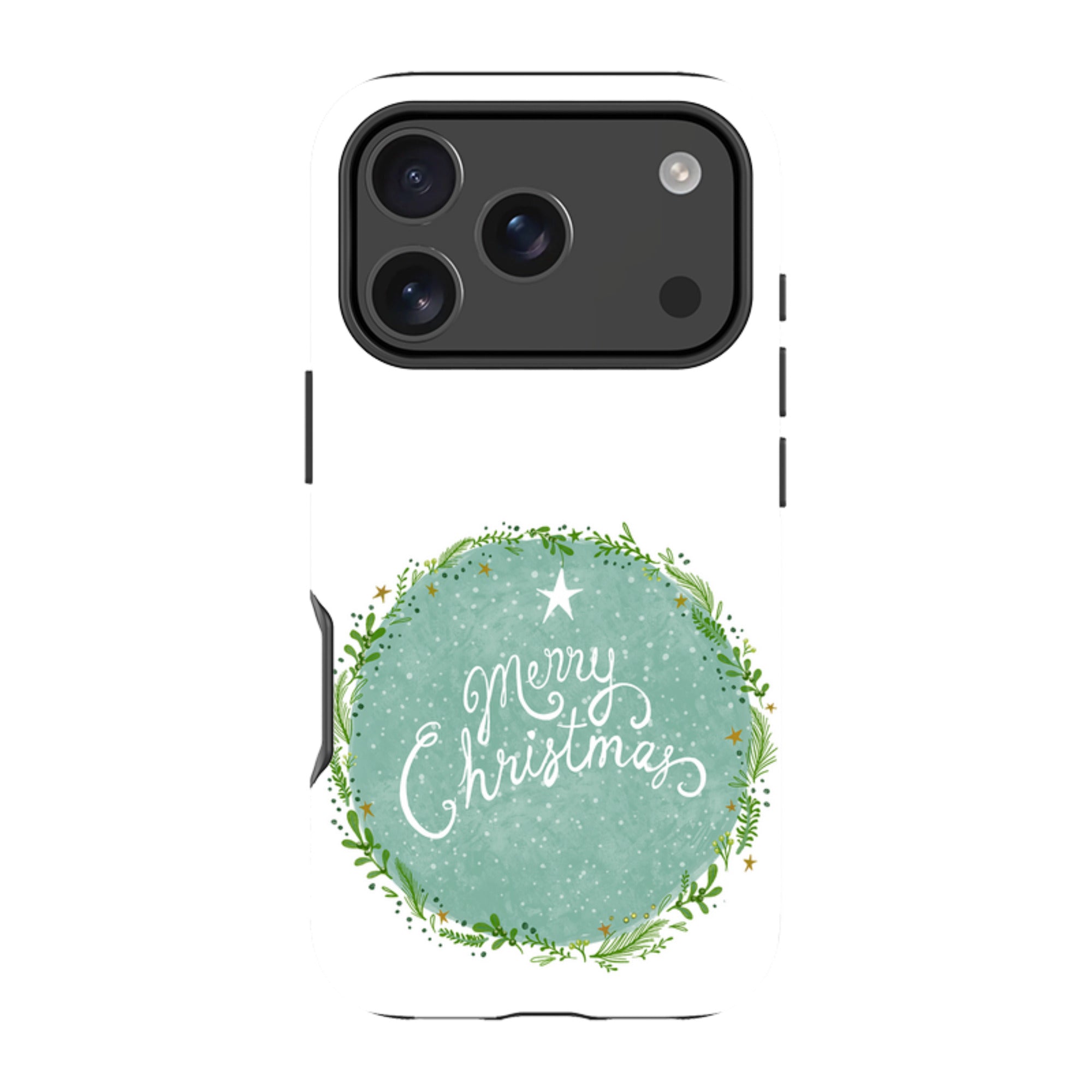 iPhone Tough Case - Merry Christmas By Katherine Quinn